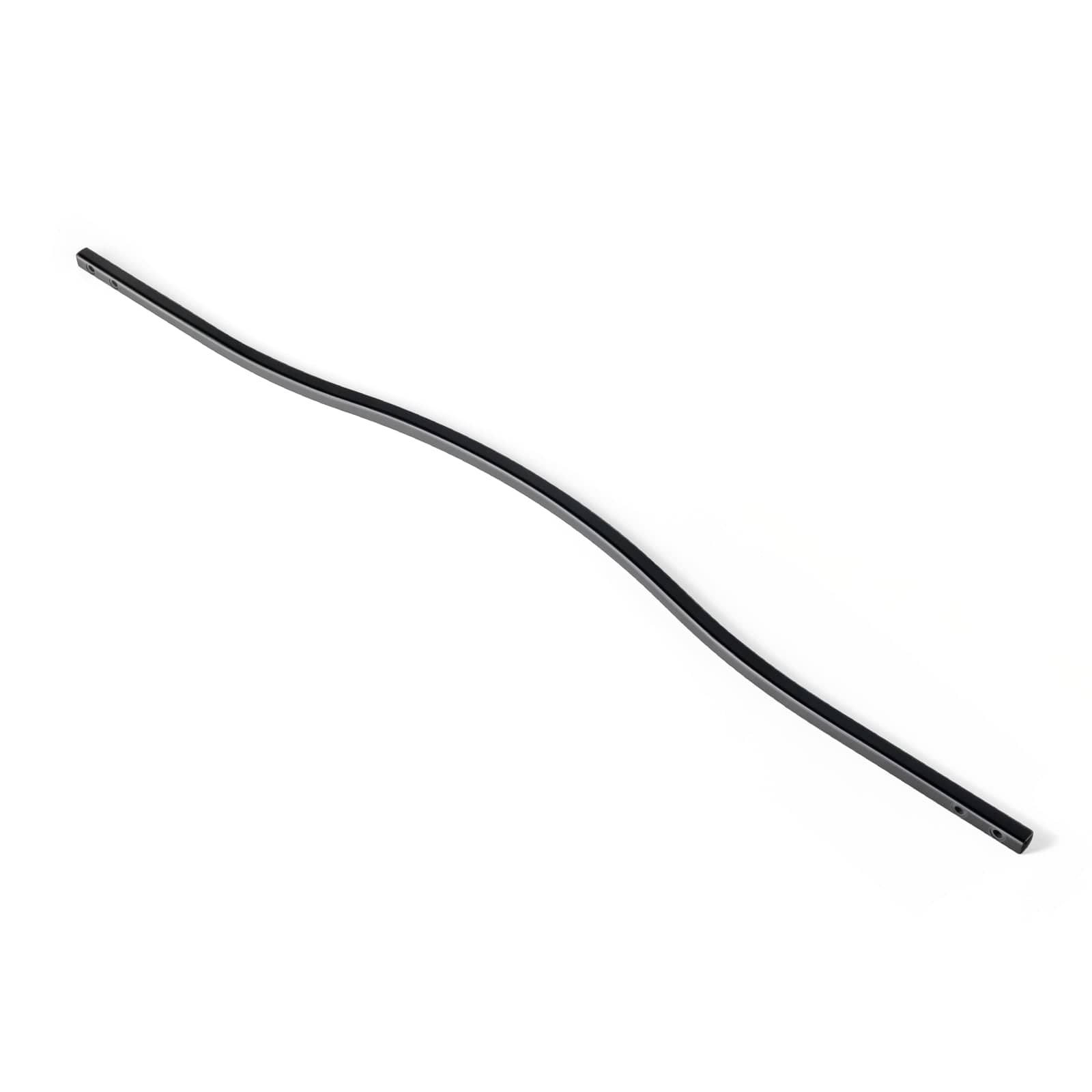 Goo-Ki Matte Black / 17.6''/18.9'' Hole Center / 6 Pack Modern Wardrobe Cabinet Pulls Luxurious Drawer Pull Dual Mount