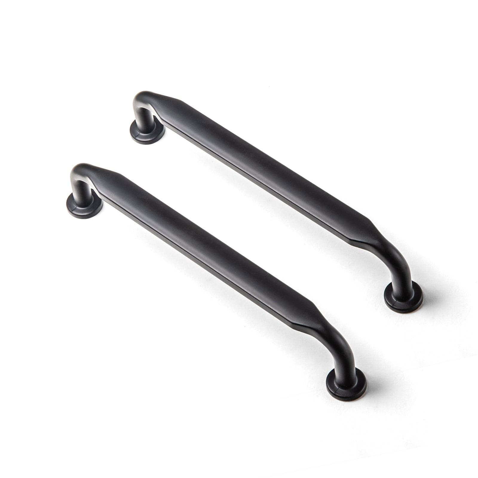 Goo-Ki Matte Black / 5'' Hole Center / 6 Pack Minimalist Slim Design Zinc Alloy Cabinet Pulls – Rustic Hardware for a Streamlined Look