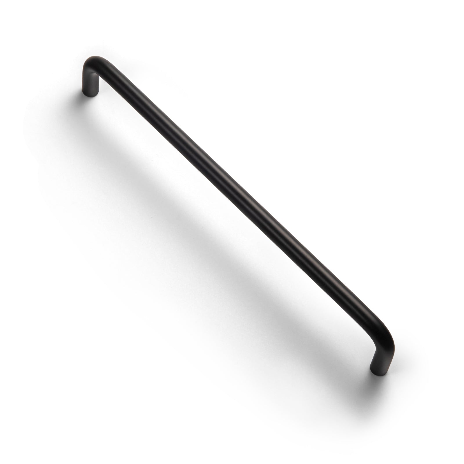 Goo-Ki Matte Black / 7.6'' Hole Center / 12 Pack Simple Sleek Wardrobe Pull Contemporary Design Cabinet Handle Modern Style