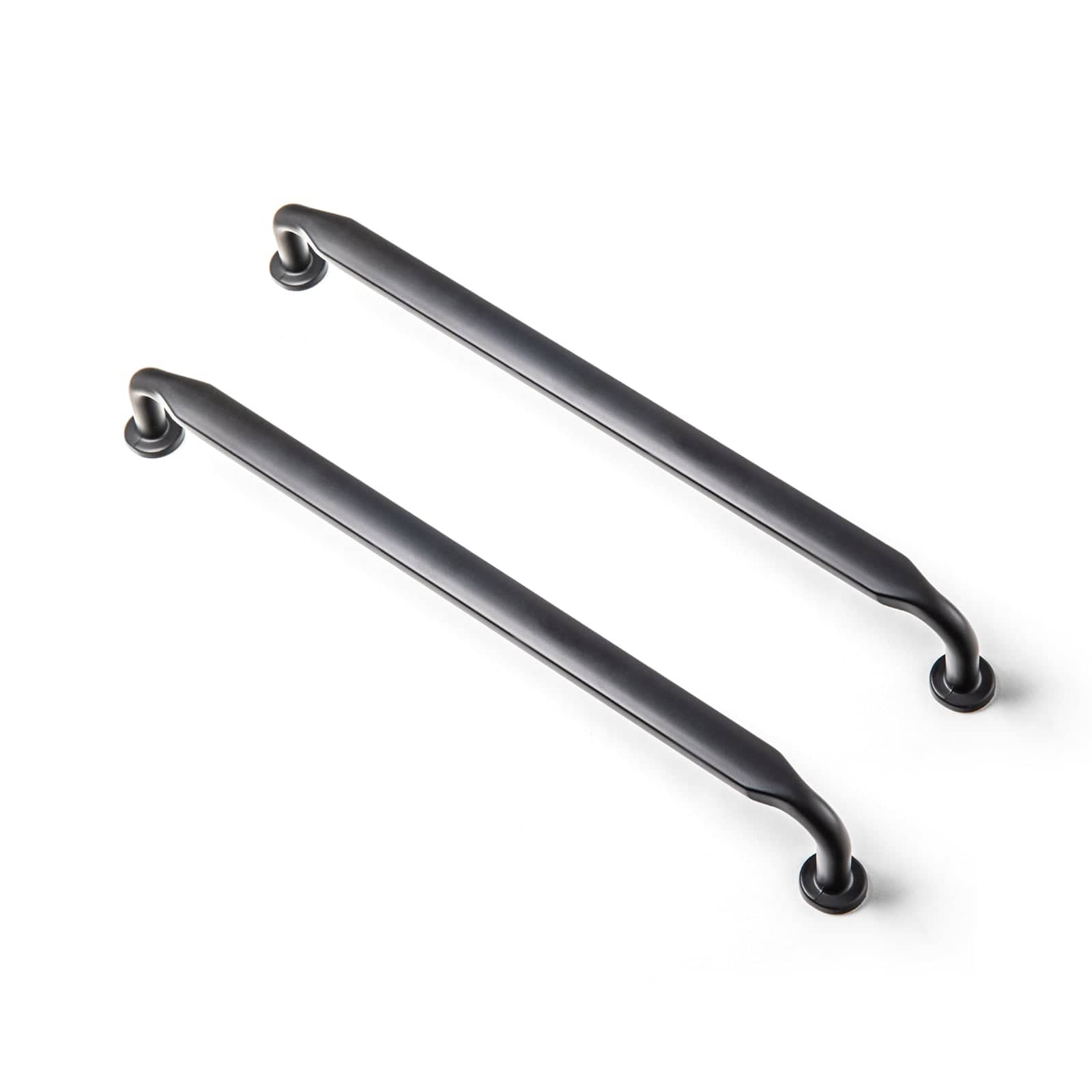 Goo-Ki Matte Black / 7.6'' Hole Center / 6 Pack Minimalist Slim Design Zinc Alloy Cabinet Pulls – Rustic Hardware for a Streamlined Look