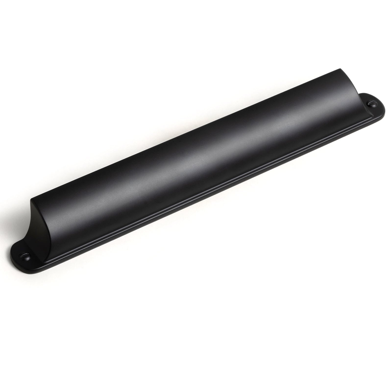 Goo-Ki Matte Black / 7.6'' Hole Center / 6 Pack Modern Multi-Color Cabinet Cup Pulls Bin Drawer Pull Stylish Hardware for Furniture Upgrades