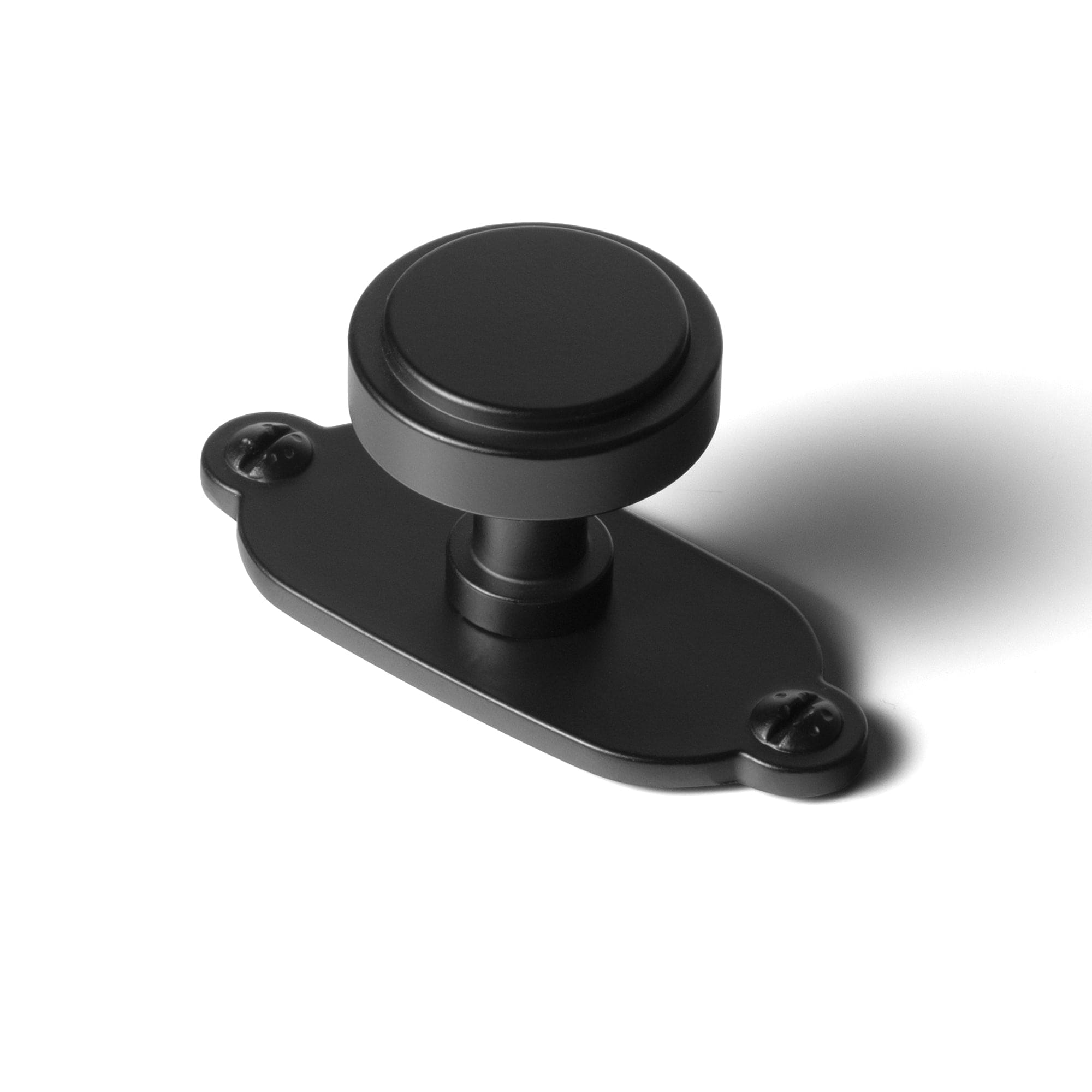 Goo-Ki Matte Black / G013 / 6 Pack Simple Cylindrical Zinc Alloy Drawer Knob with Elegant Design