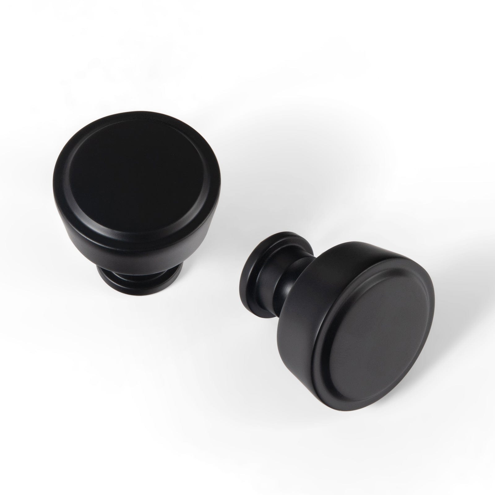 Goo-Ki Matte Black / Knob / 6 Pack Retro Bar Handle for Dresser Cupboard Vintage Bronze Ancient Pull