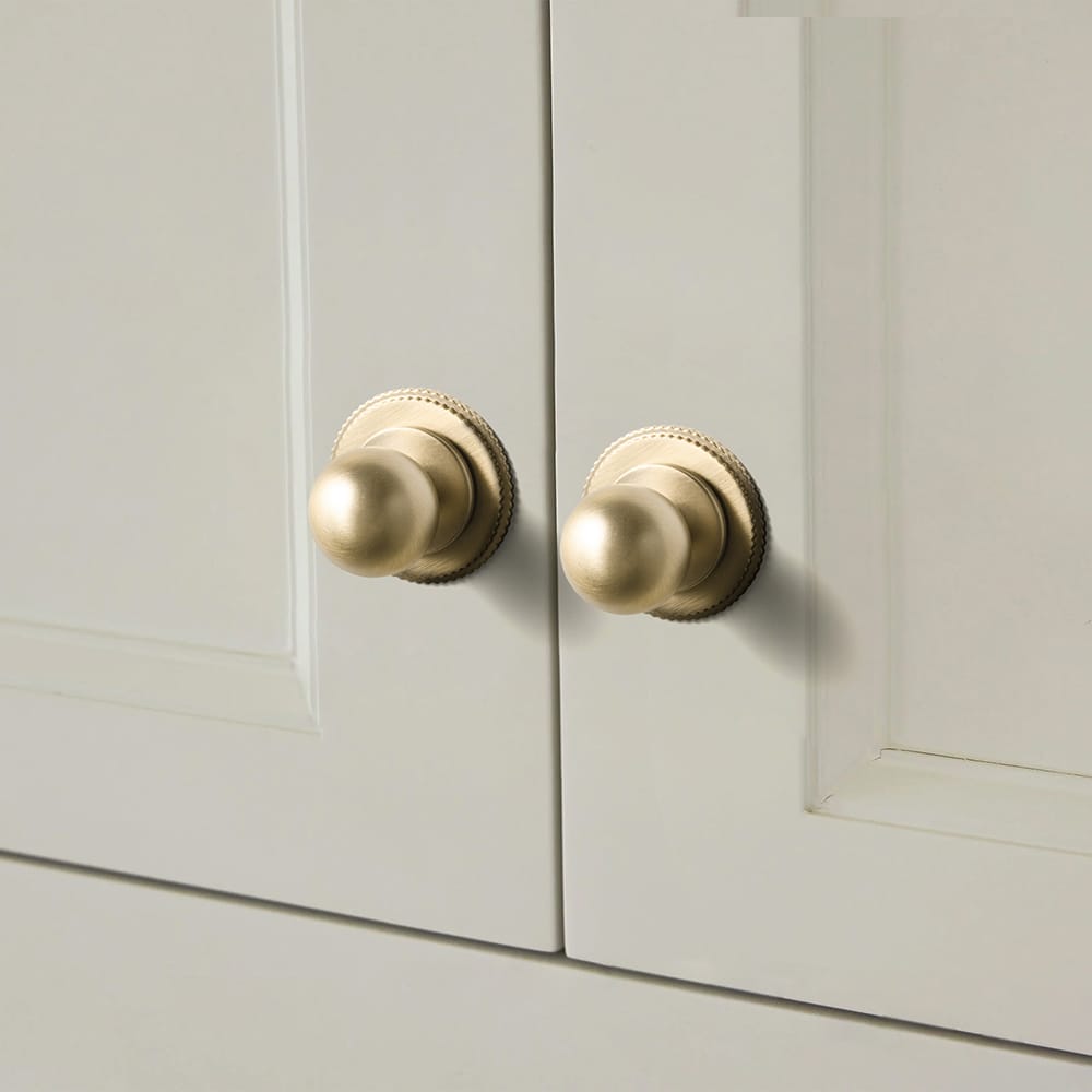 Goo-Ki Mid-Century Modern Arch Cabinet Pulls Antique Brass Kitchen Hardware