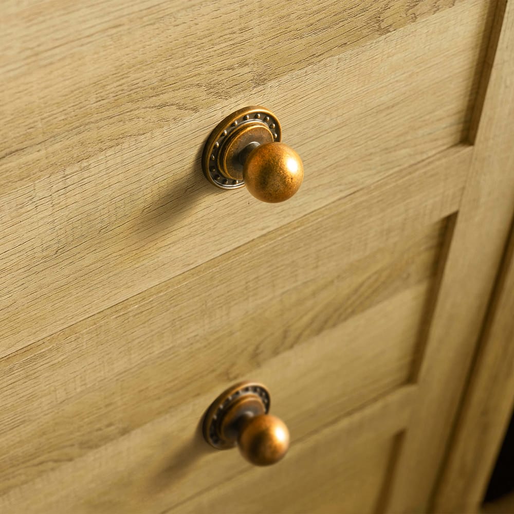 Goo-Ki Mid-Century Modern Arch Cabinet Pulls Antique Brass Kitchen Hardware