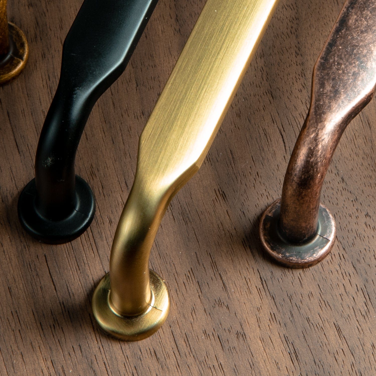 Goo-Ki Minimalist Slim Design Zinc Alloy Cabinet Pulls – Rustic Hardware for a Streamlined Look