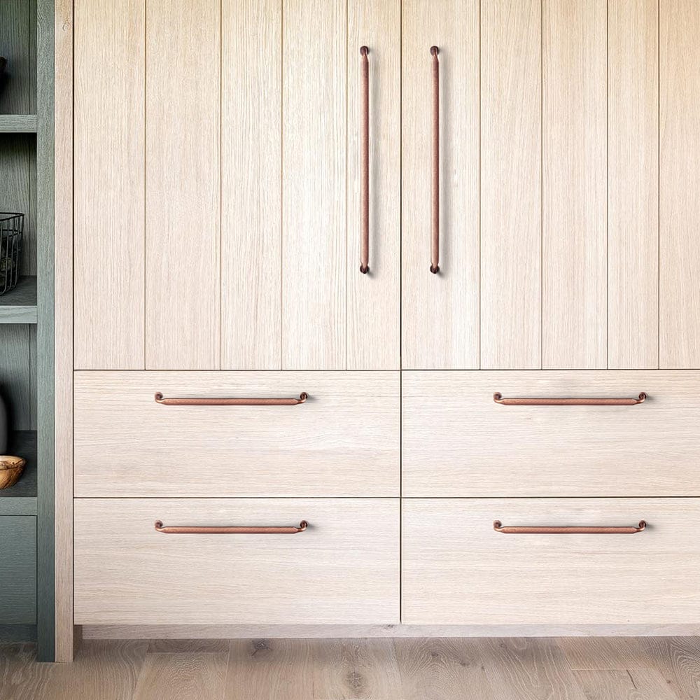Goo-Ki Minimalist Slim Design Zinc Alloy Cabinet Pulls – Rustic Hardware for a Streamlined Look