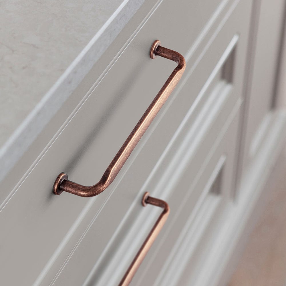 Goo-Ki Minimalist Slim Design Zinc Alloy Cabinet Pulls – Rustic Hardware for a Streamlined Look
