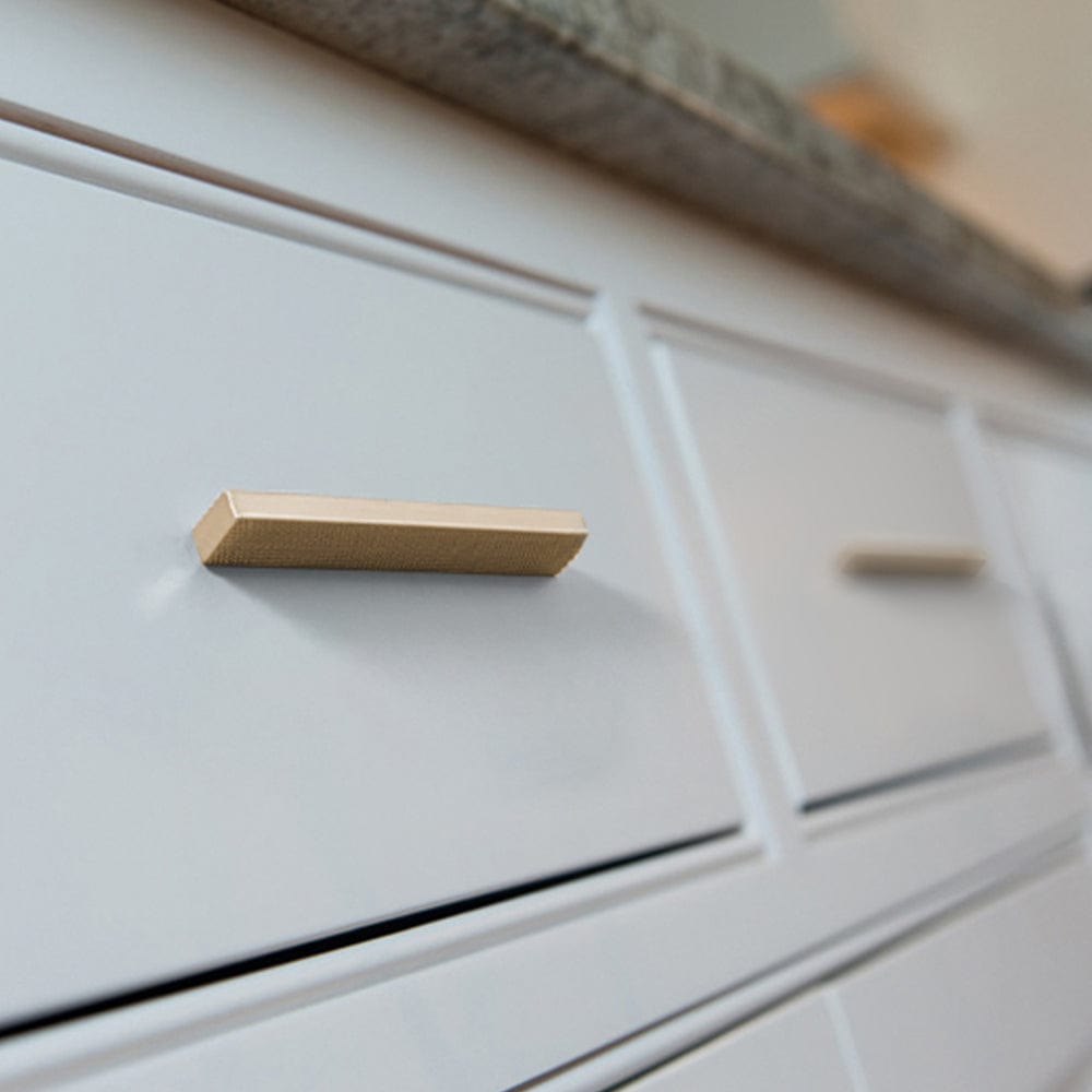 Goo-Ki Modern Aluminum Knurled Cabinet Pull Handles - Comfortable Grip & Long - lasting
