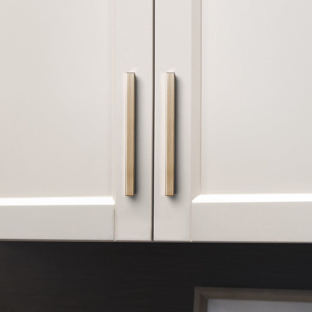 Goo-Ki Modern Aluminum Knurled Cabinet Pull Handles - Comfortable Grip & Long - lasting