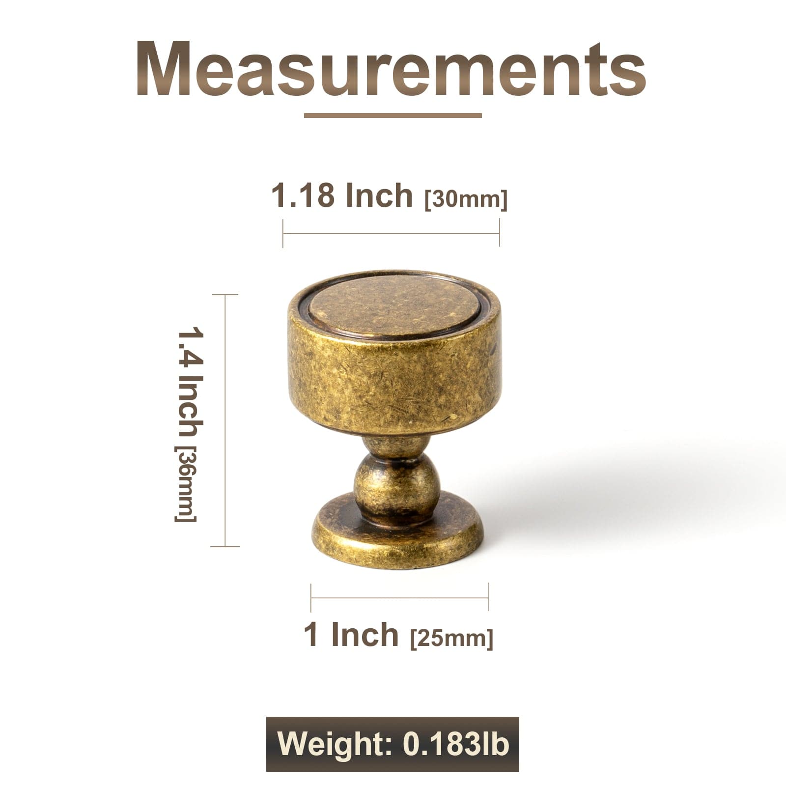 Goo-Ki Modern Minimalist Zinc Alloy Cabinet Pulls - Sleek Metal Handles for Kitchen & Bathroom Cabinets