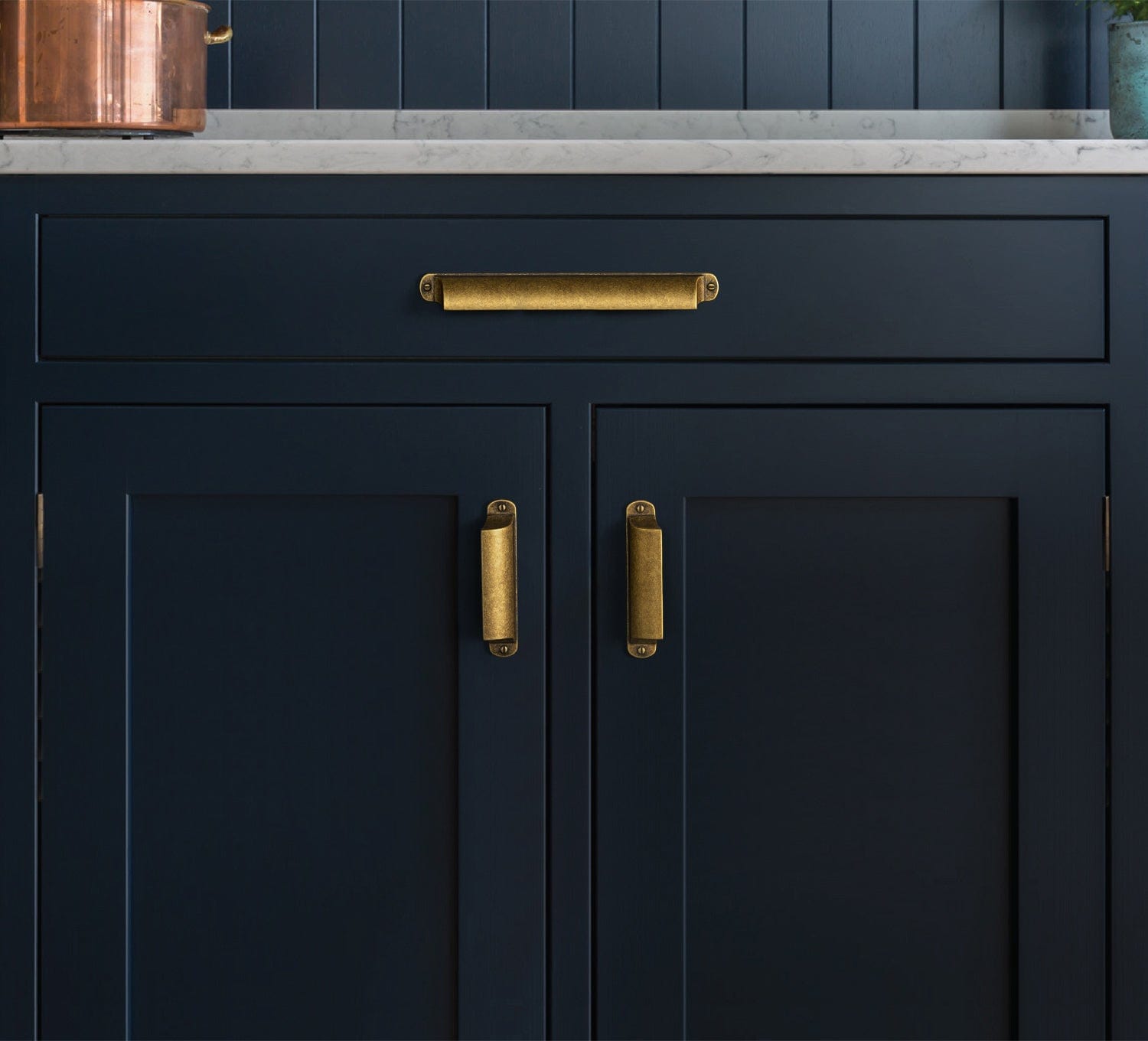 Goo-Ki Modern Multi-Color Cabinet Cup Pulls Bin Drawer Pull Stylish Hardware for Furniture Upgrades