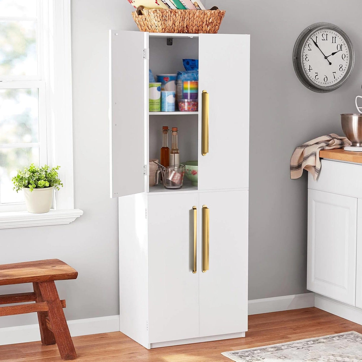 Goo-Ki Modern Multi-Color Cabinet Cup Pulls Bin Drawer Pull Stylish Hardware for Furniture Upgrades