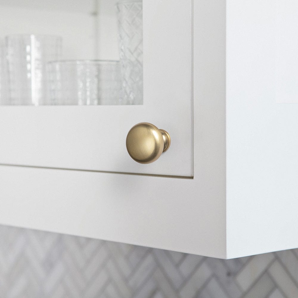 Goo-Ki Multi-colored Classic Drawer Knob Mushroom Round Cabinet Knob