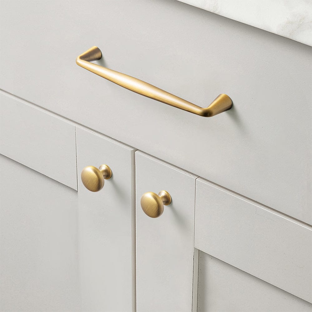 Goo-Ki Multi-colored Classic Drawer Knob Mushroom Round Cabinet Knob