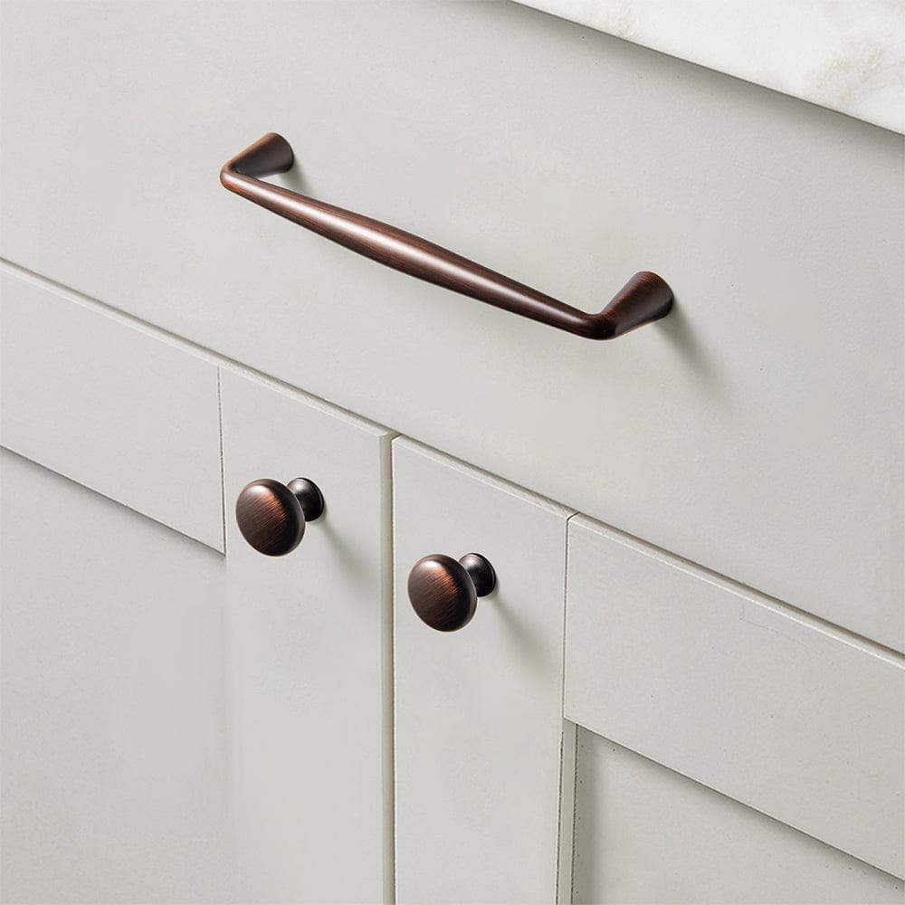 Goo-Ki Multi-colored Classic Drawer Knob Mushroom Round Cabinet Knob