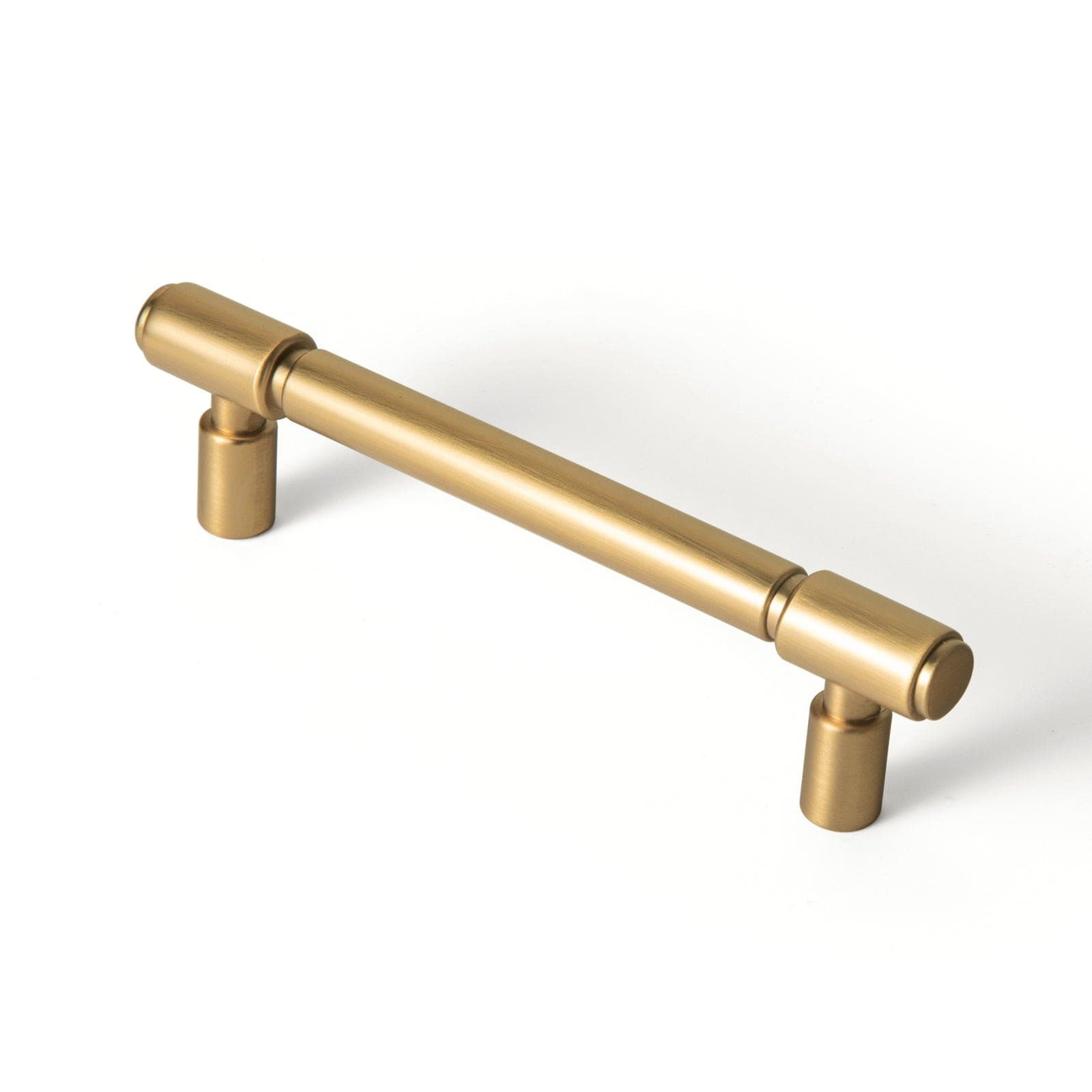 Goo-Ki New Champagne Bronze / 3.78'' Hole Center / 6 Pack Retro Bar Handle for Dresser Cupboard Vintage Bronze Ancient Pull