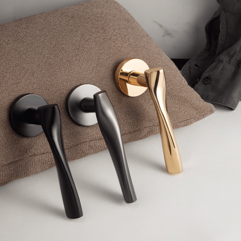 Goo-Ki Nordic Modern Door Lock Handle Luxury Interior Lock Set Door Hardware