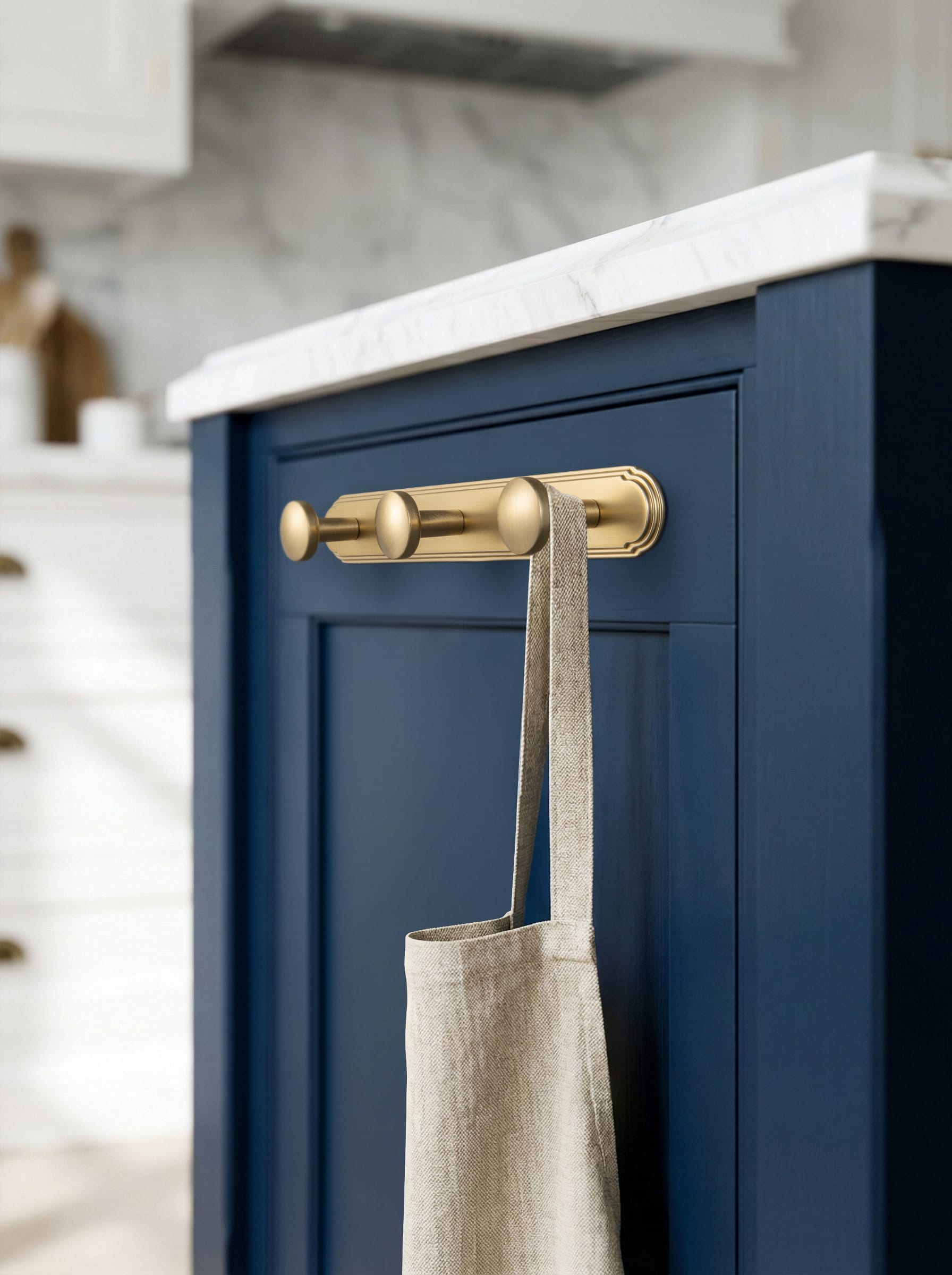 Goo-Ki Ornate Traditional Aged Zinc Alloy Coat Hanger Rail, Wall Mounted Hooks for Coats, Towels & Accessories