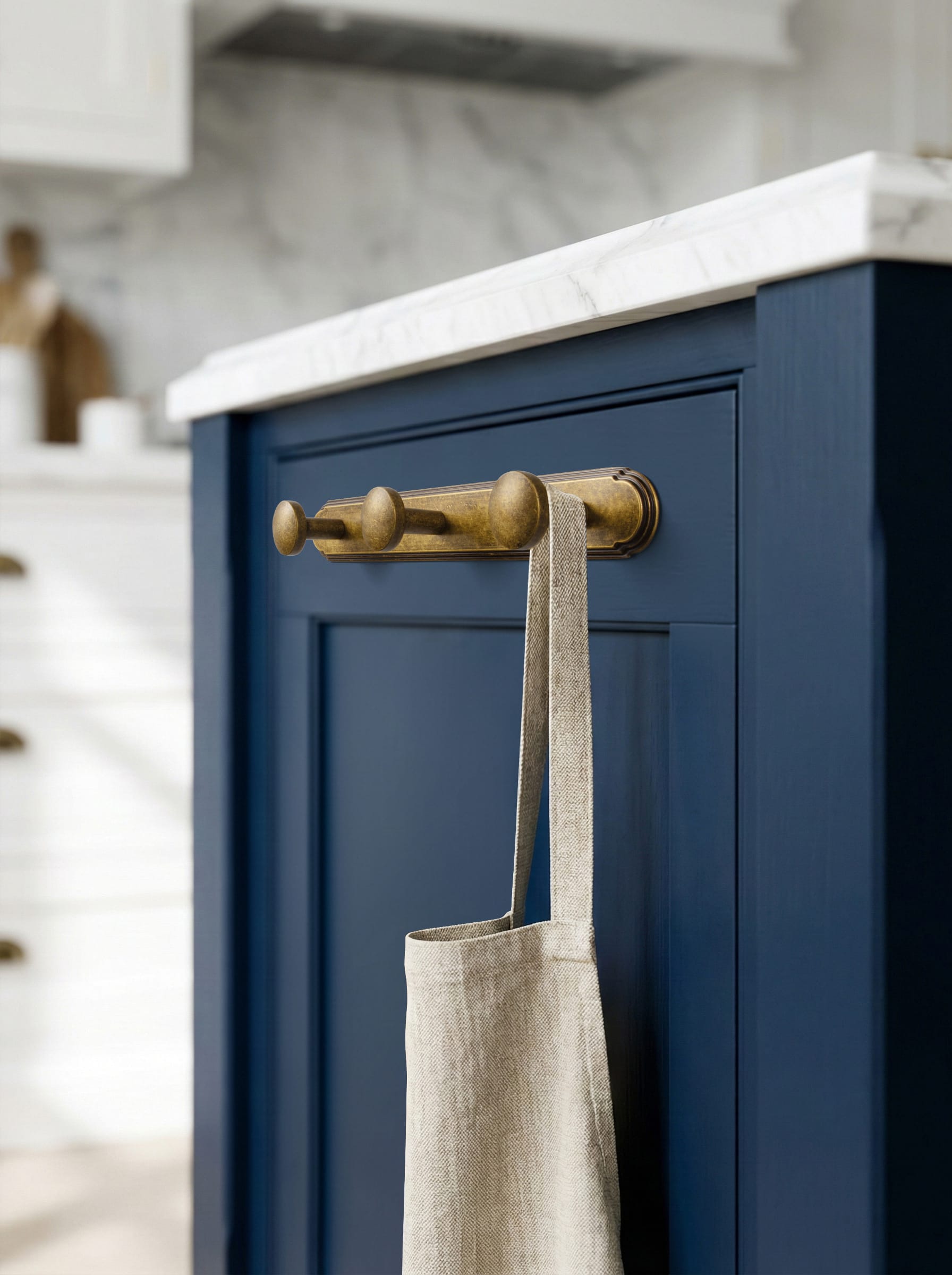 Goo-Ki Ornate Traditional Aged Zinc Alloy Coat Hanger Rail, Wall Mounted Hooks for Coats, Towels & Accessories