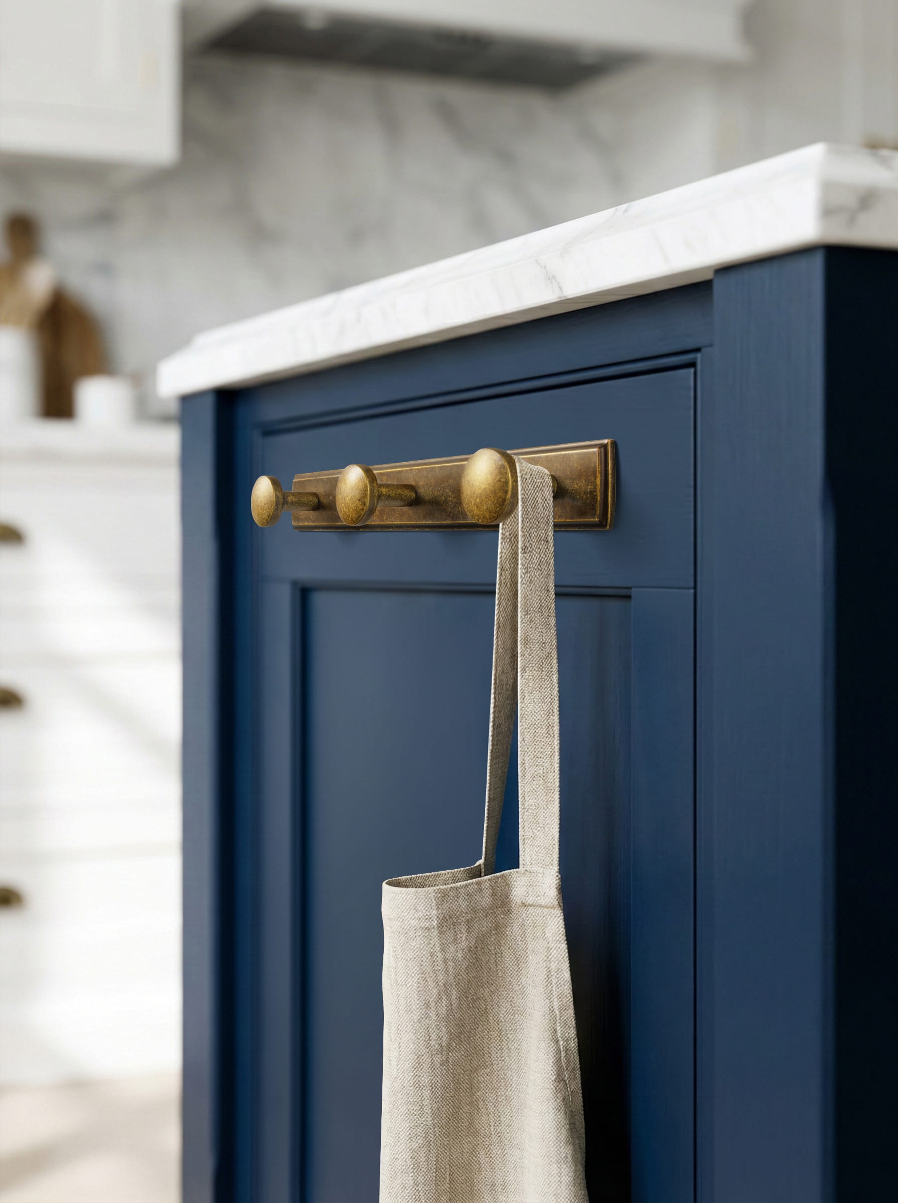 Goo-Ki Ornate Traditional Aged Zinc Alloy Coat Hanger Rail, Wall Mounted Hooks for Coats, Towels & Accessories