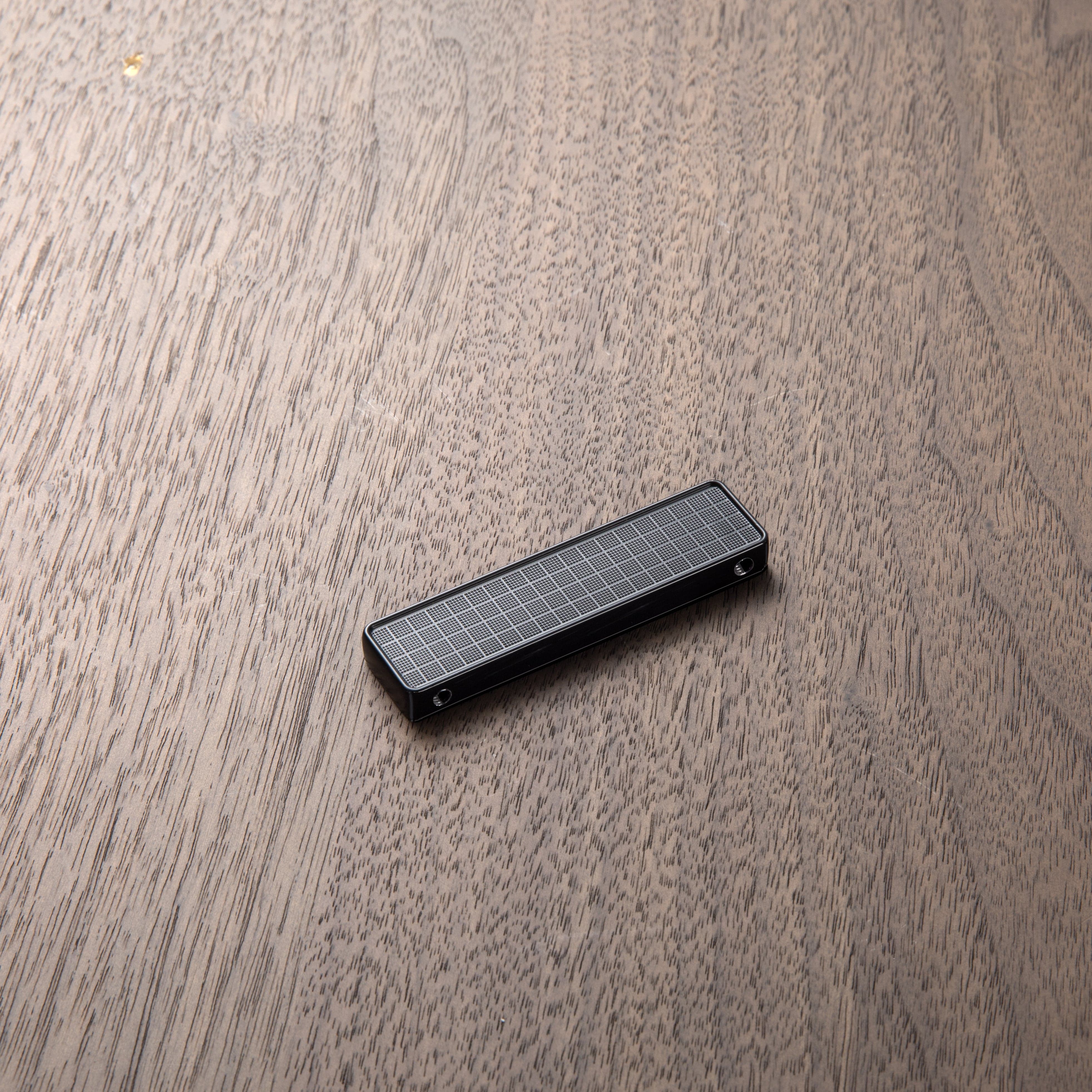 Goo-Ki Rectangular Kitchen Drawer Pulls Finger Pull Modern Zinc Alloy Cabinet Handles