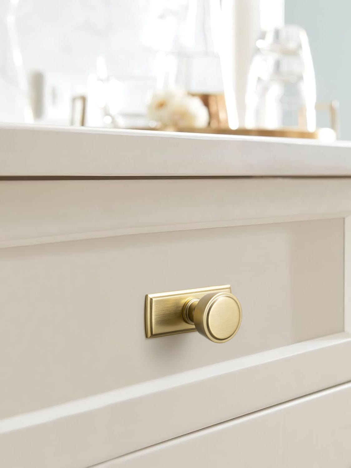 Goo-Ki Retro Drawer Knobs for Dresser Cupboard Solid Zinc Alloy Single Hole Cabinet Hardware