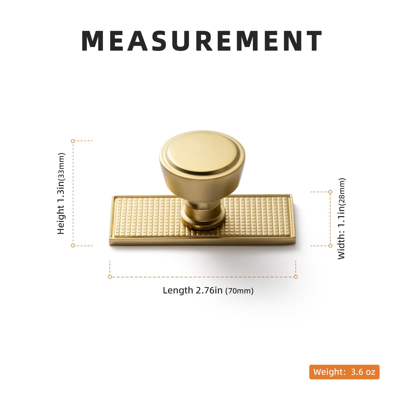 Goo-Ki Retro Drawer Knobs for Dresser Cupboard Solid Zinc Alloy Single Hole Cabinet Hardware