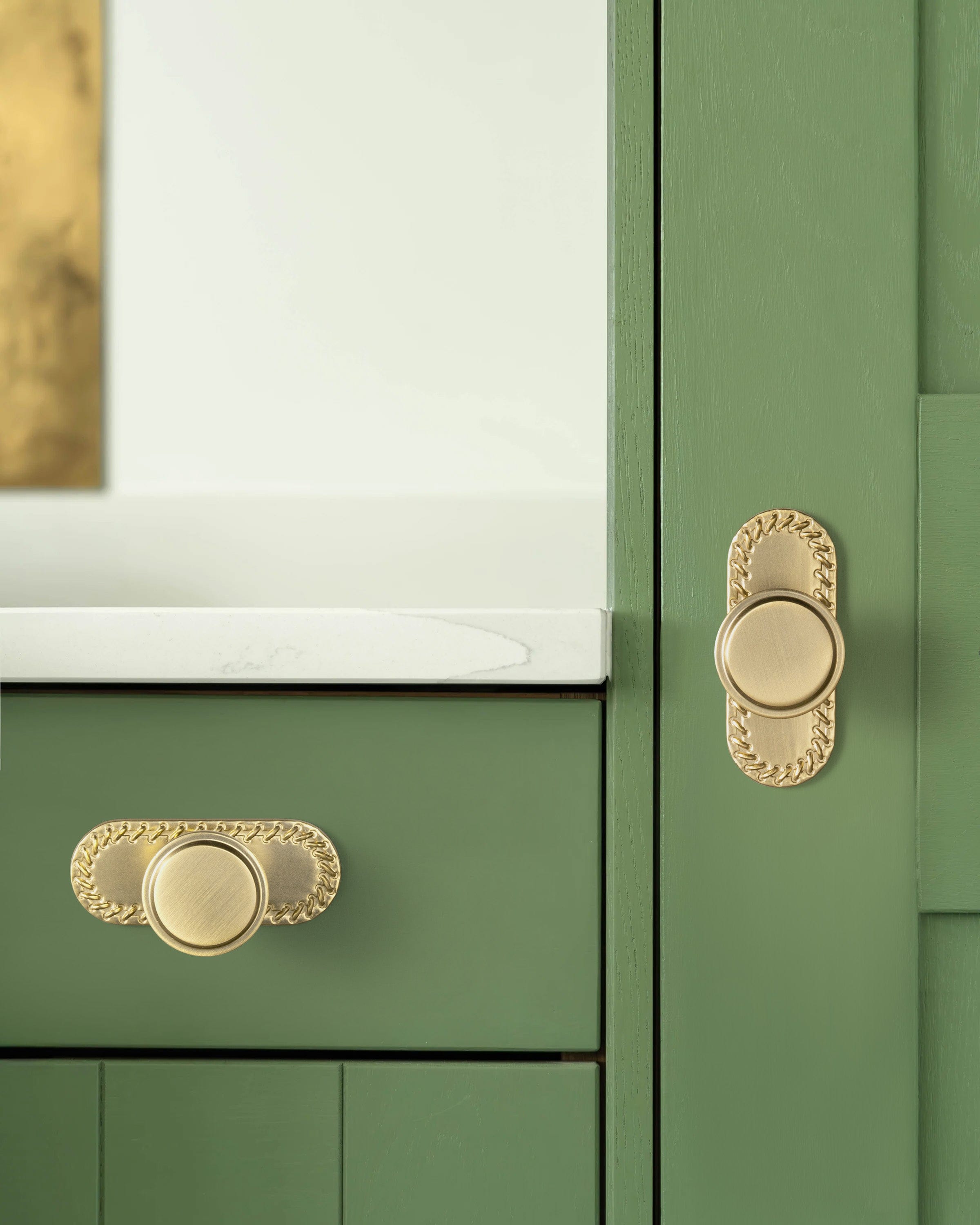 Goo-Ki Retro Drawer Knobs for Dresser Cupboard Solid Zinc Alloy Single Hole Cabinet Hardware