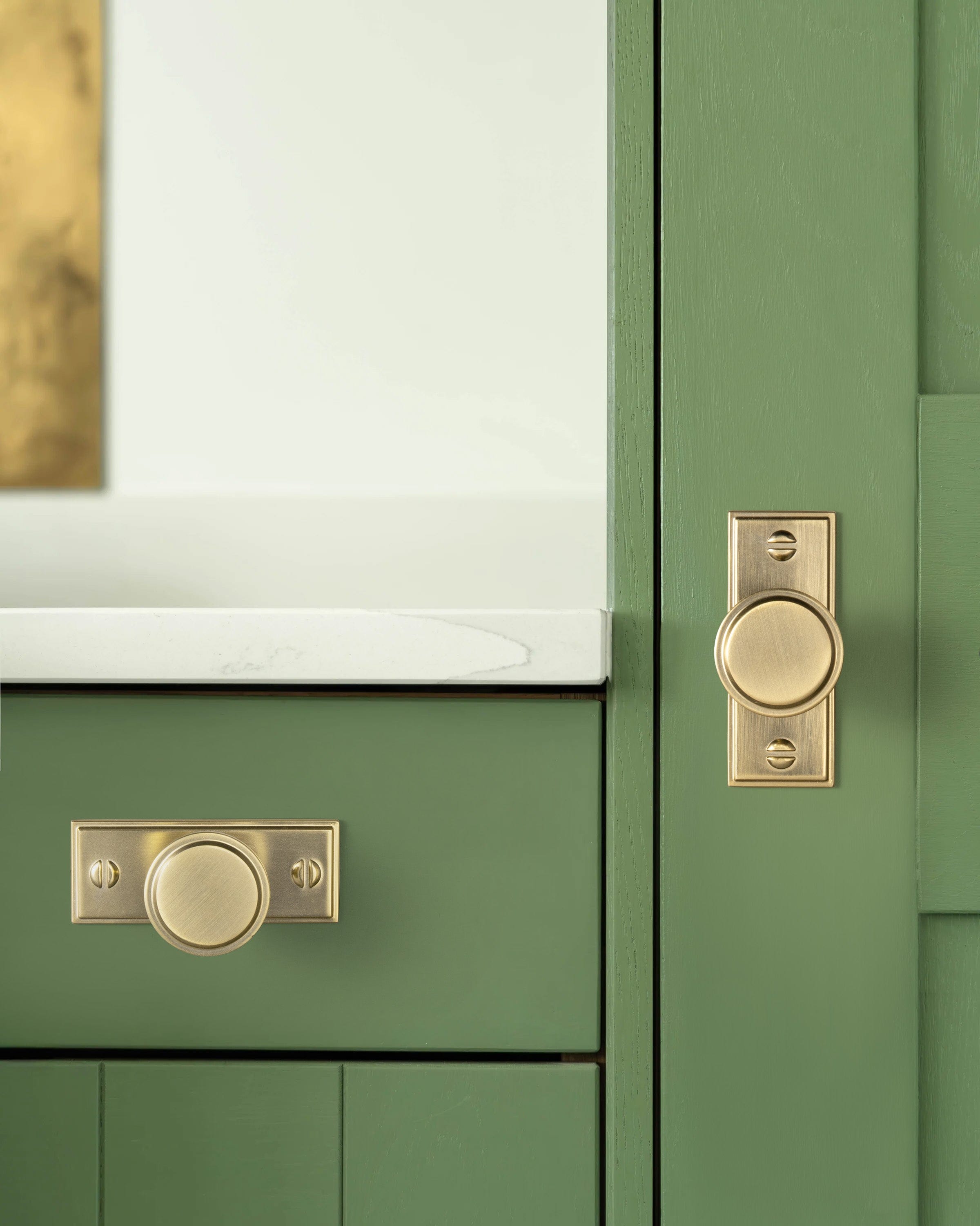 Goo-Ki Retro Drawer Knobs for Dresser Cupboard Solid Zinc Alloy Single Hole Cabinet Hardware