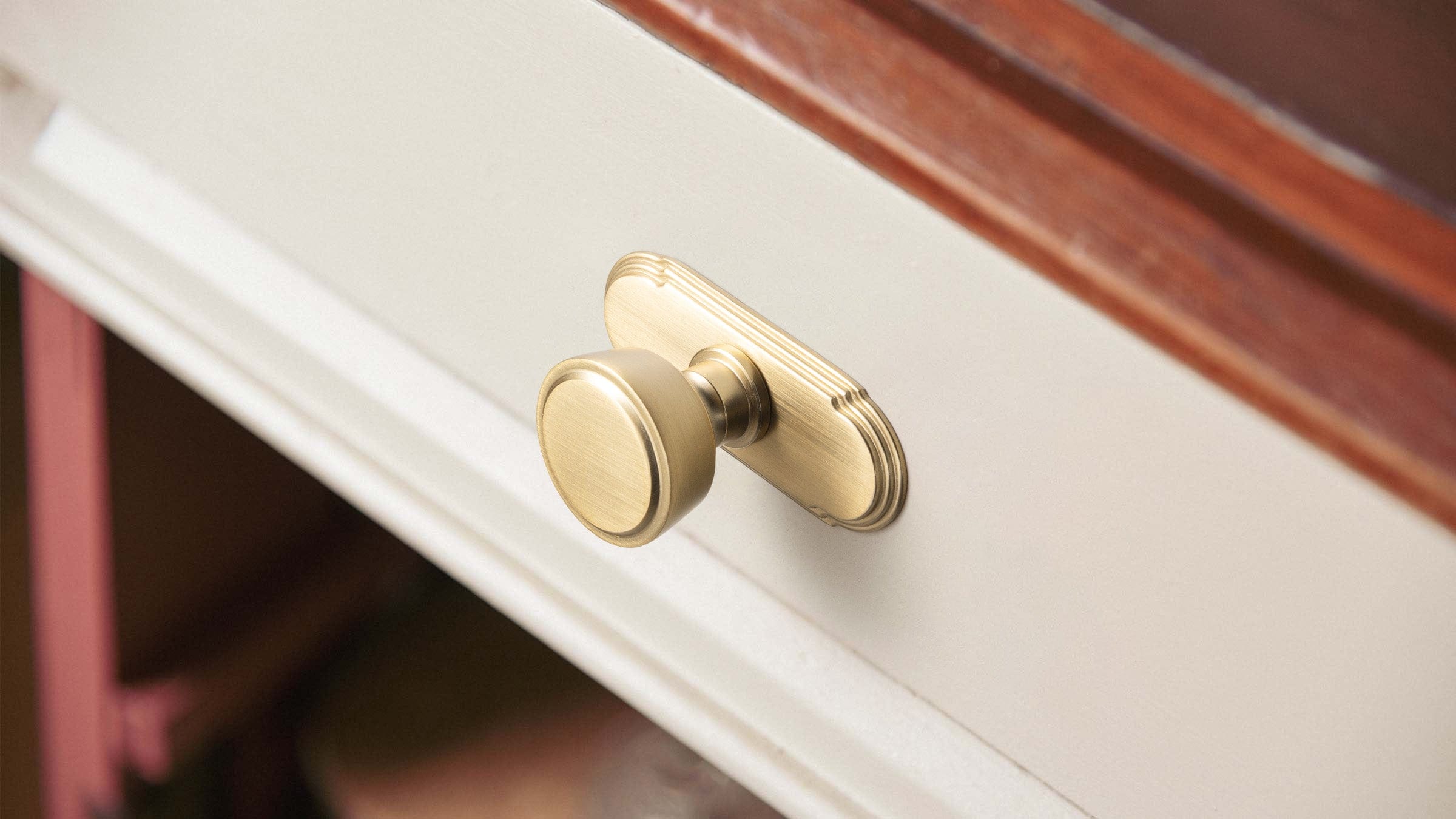 Goo-Ki Retro Drawer Knobs for Dresser Cupboard Solid Zinc Alloy Single Hole Cabinet Hardware