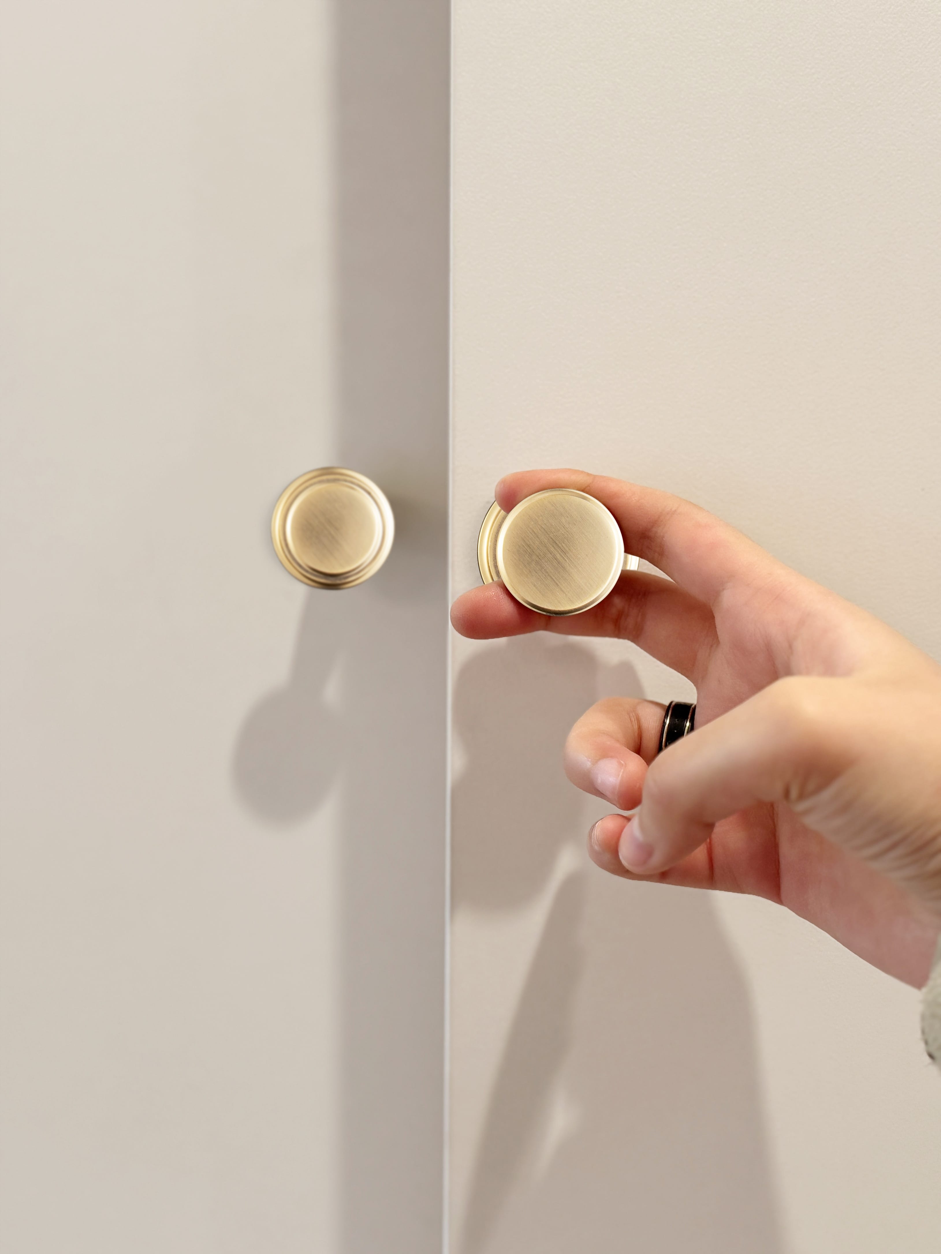 Goo-Ki Retro Drawer Knobs for Dresser Cupboard Solid Zinc Alloy Single Hole Cabinet Hardware