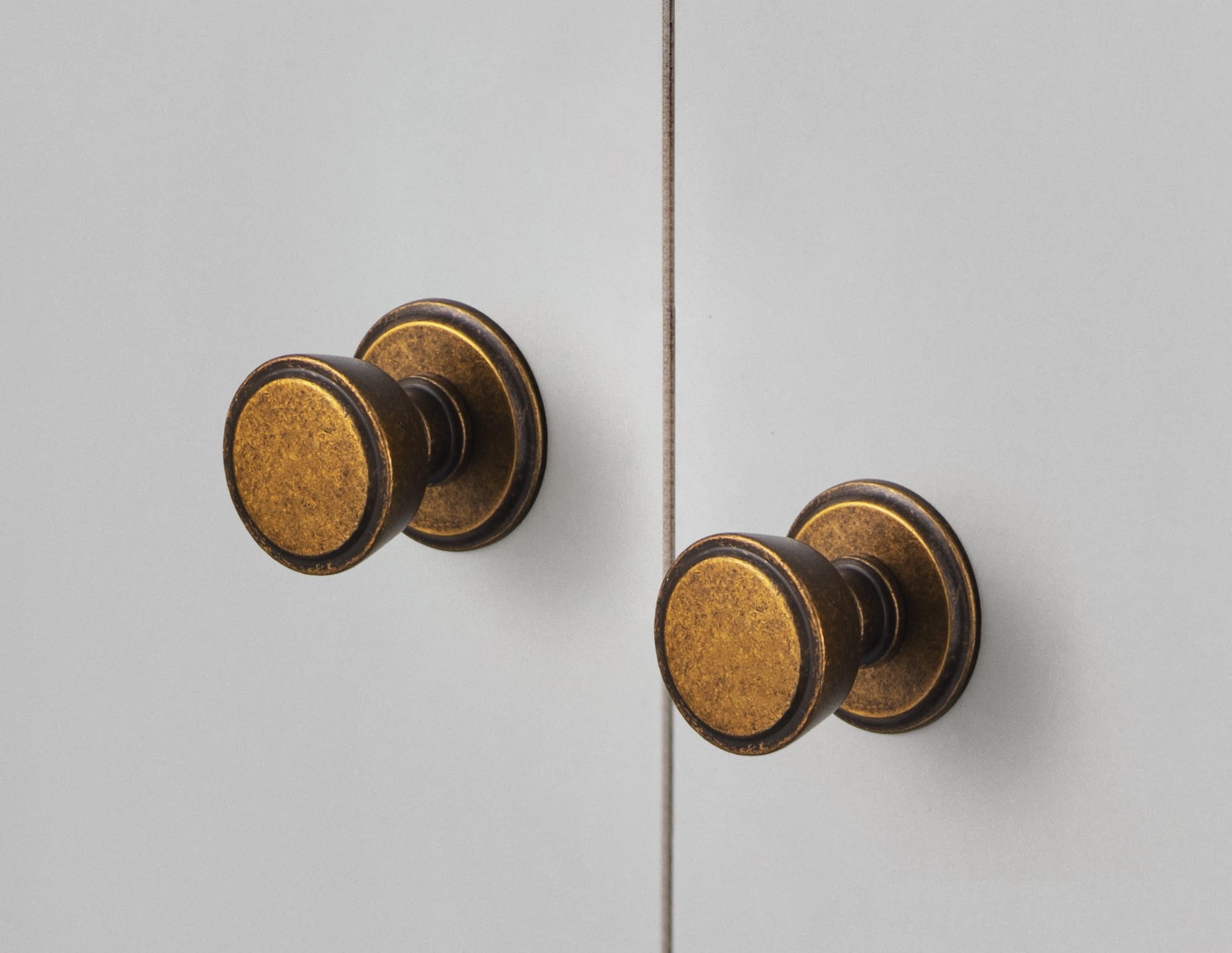Goo-Ki Retro Drawer Knobs for Dresser Cupboard Solid Zinc Alloy Single Hole Cabinet Hardware