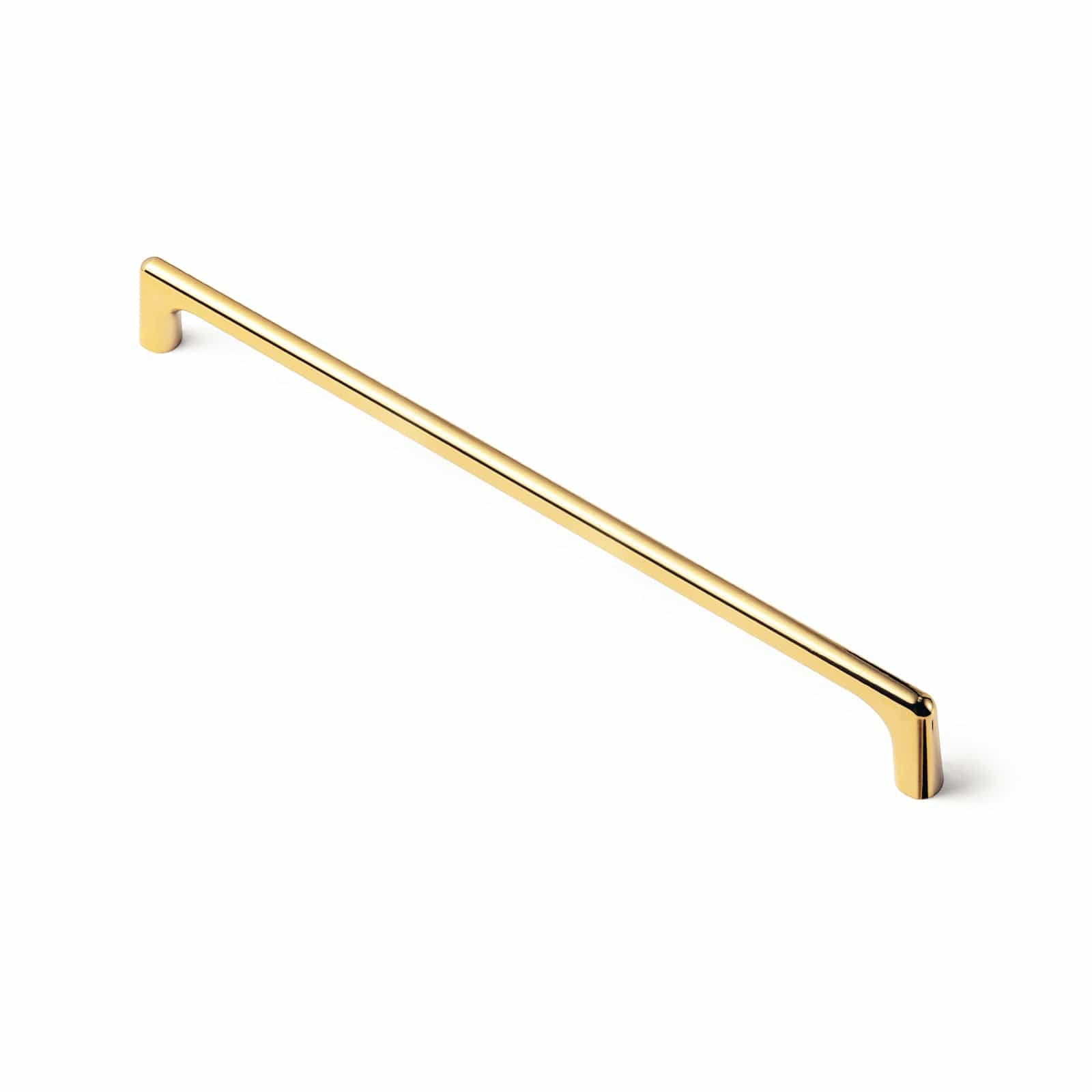 Goo-Ki Rich Gold / 10'' Hole Center / 6 Pack Rich Gold Cabinet Pulls – Solid Zinc Alloy Modern Hardware
