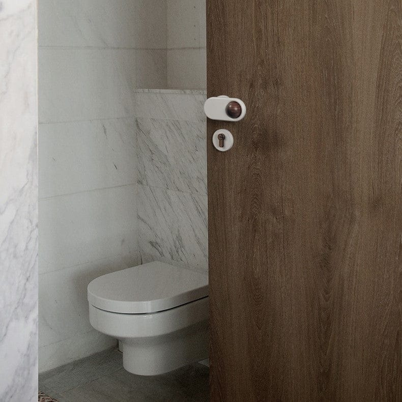 Goo-Ki Rotatable Black Walnut Door Lock American Style Bedroom Interior Door Lockset