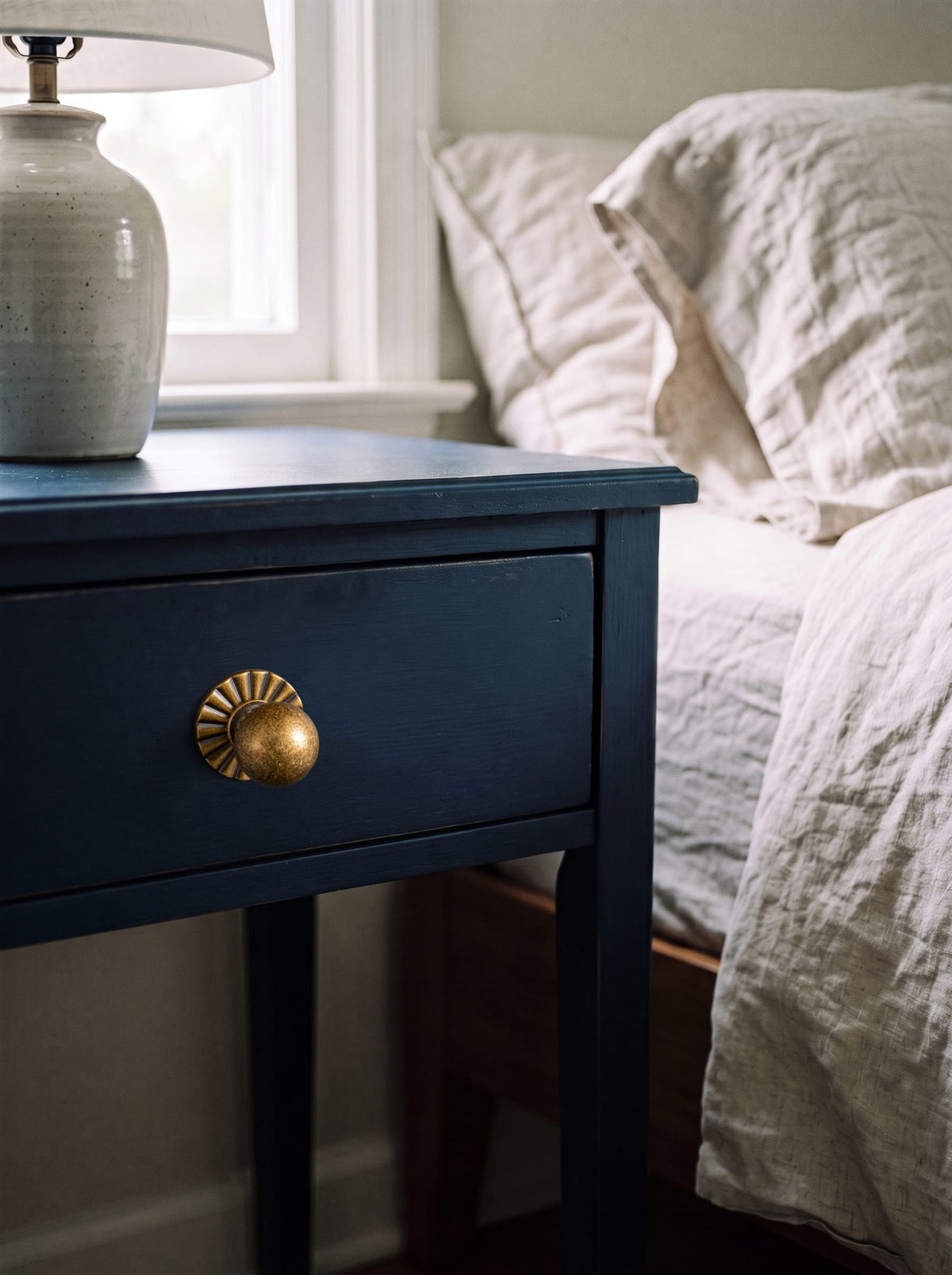 Goo-Ki Round Ball Cabinet Knobs, Solid Zinc Alloy Drawer Knobs with Multiple Optional Backplates for Kitchen Furniture Hardware