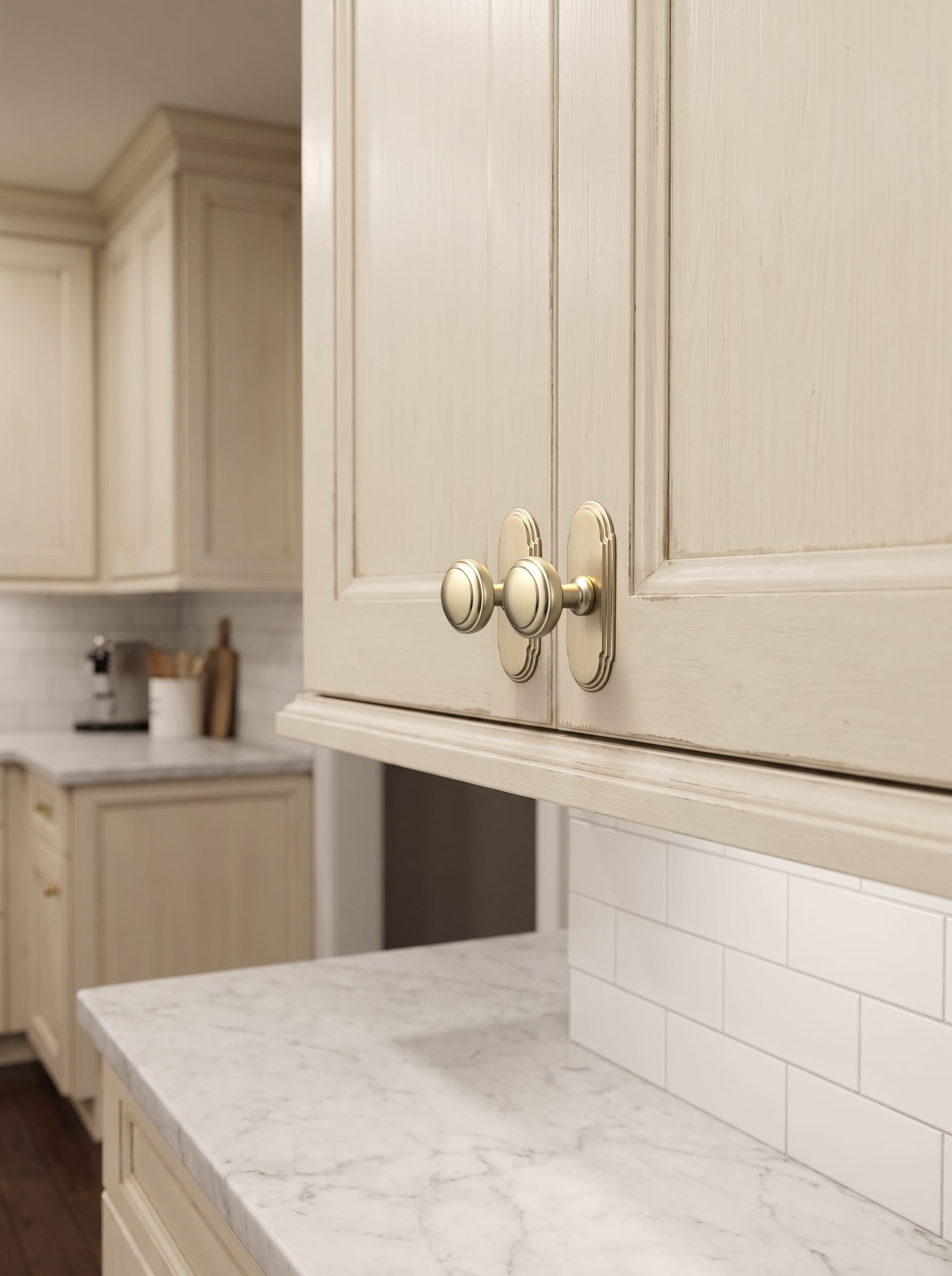 Goo-Ki Round Mushroom Cabinet Knobs, Solid Zinc Alloy Single Hole Drawer Knobs, Vintage Furniture Hardware
