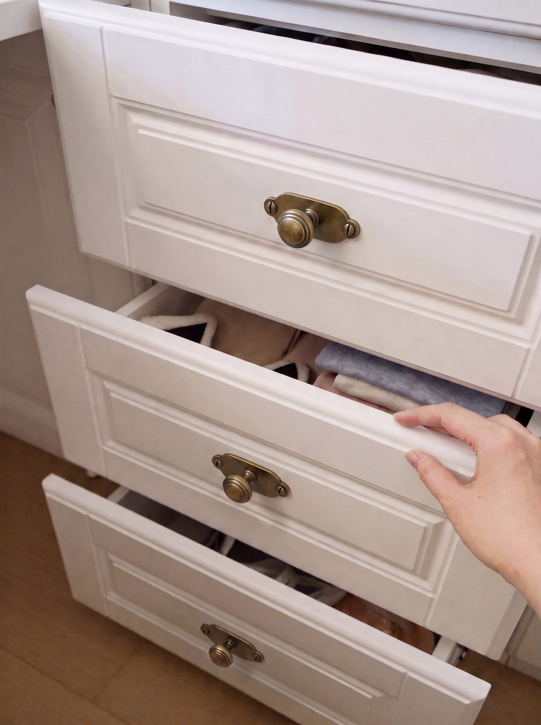 Goo-Ki Round Mushroom Cabinet Knobs, Solid Zinc Alloy Single Hole Drawer Knobs, Vintage Furniture Hardware