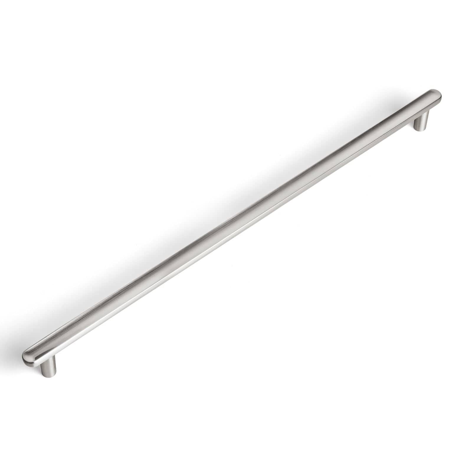 Goo-Ki Satin Nickel / 12.6'' Hole Center / 6 Pack Classic Curvature Cabinet Handles Timeless Appeal  Kitchen Drawer Pulls