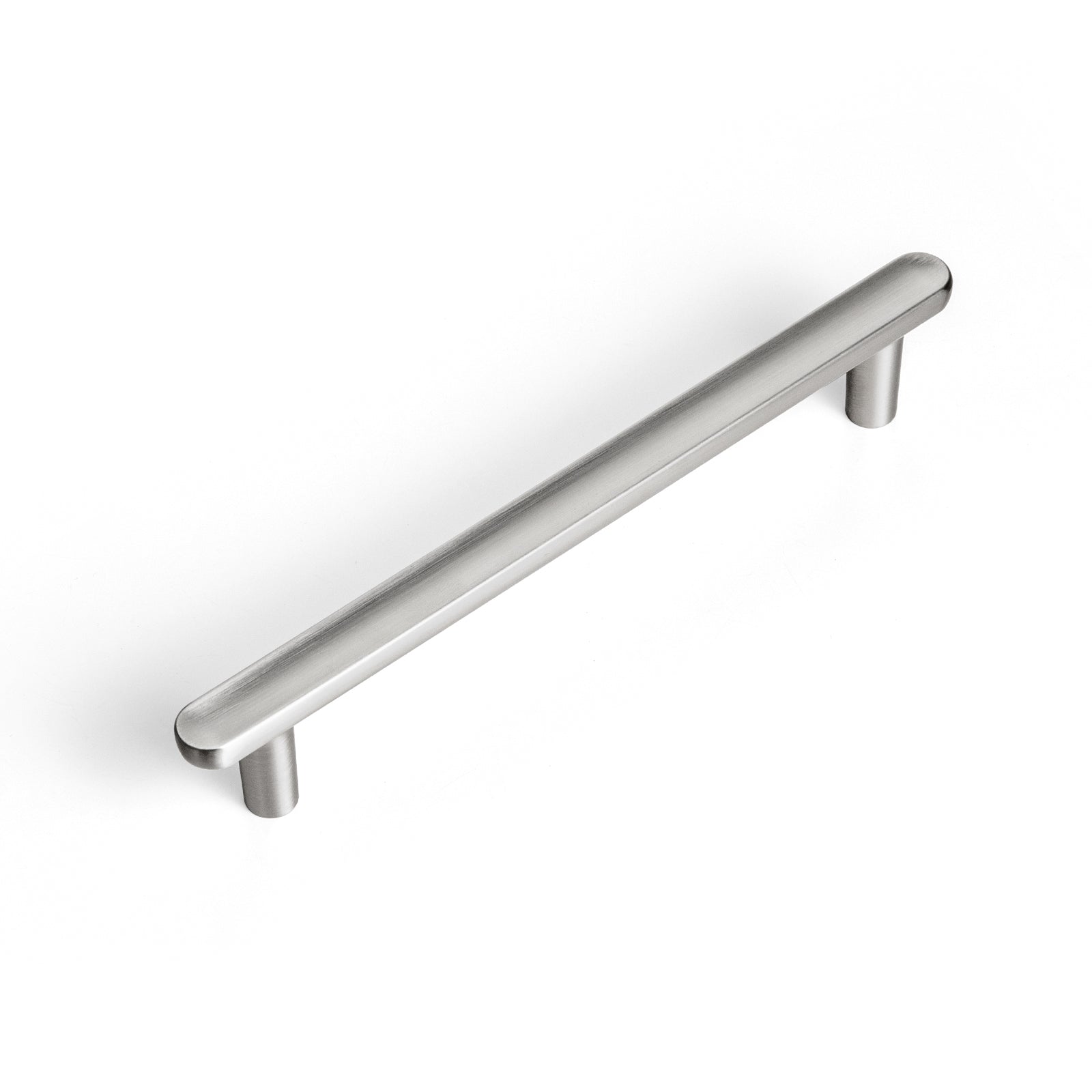 Goo-Ki Satin Nickel / 5'' Hole Center / 6 Pack Classic Curvature Cabinet Handles Timeless Appeal  Kitchen Drawer Pulls