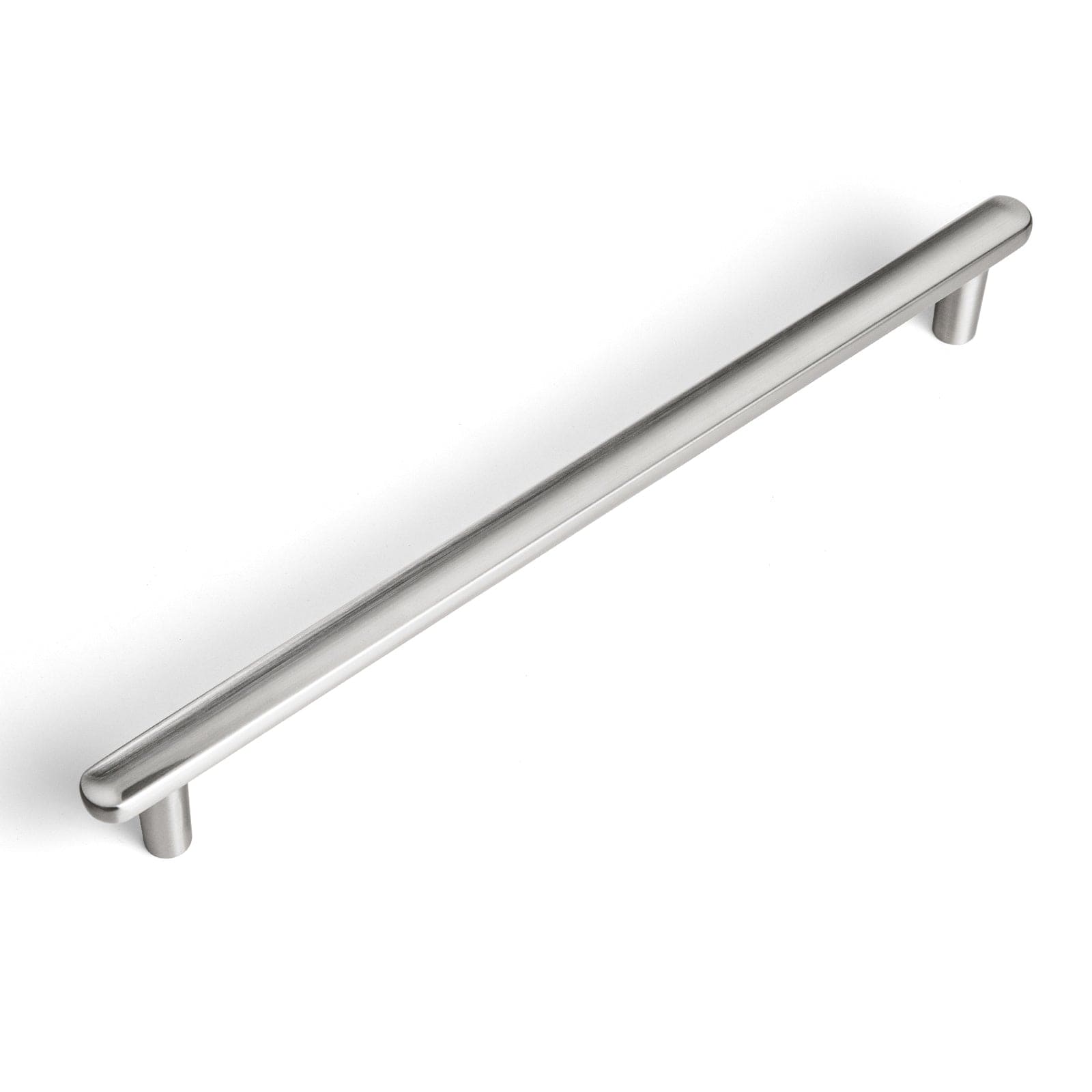 Goo-Ki Satin Nickel / 7.6'' Hole Center / 6 Pack Classic Curvature Cabinet Handles Timeless Appeal  Kitchen Drawer Pulls