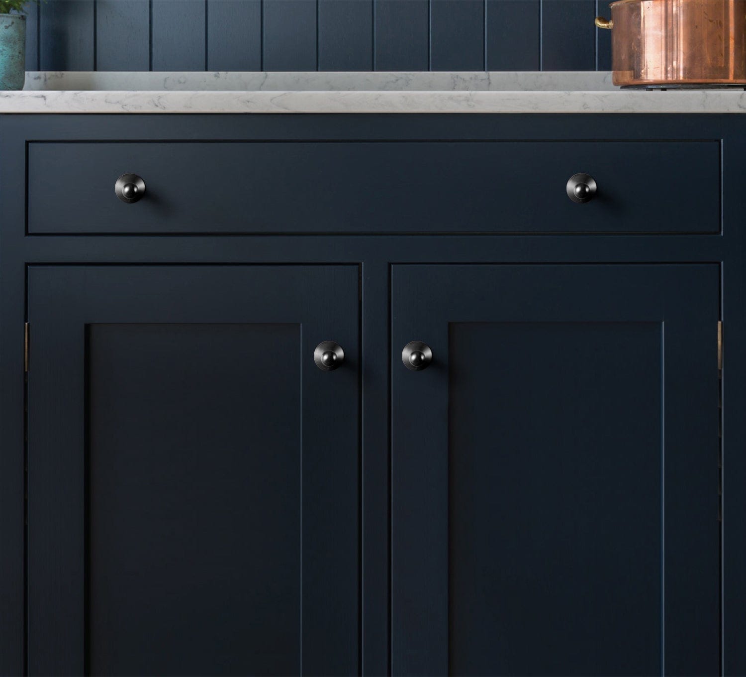 Goo-Ki Statement Zinc Alloy Cabinet Pull – Geometric Ball and Cone Design for Drawer