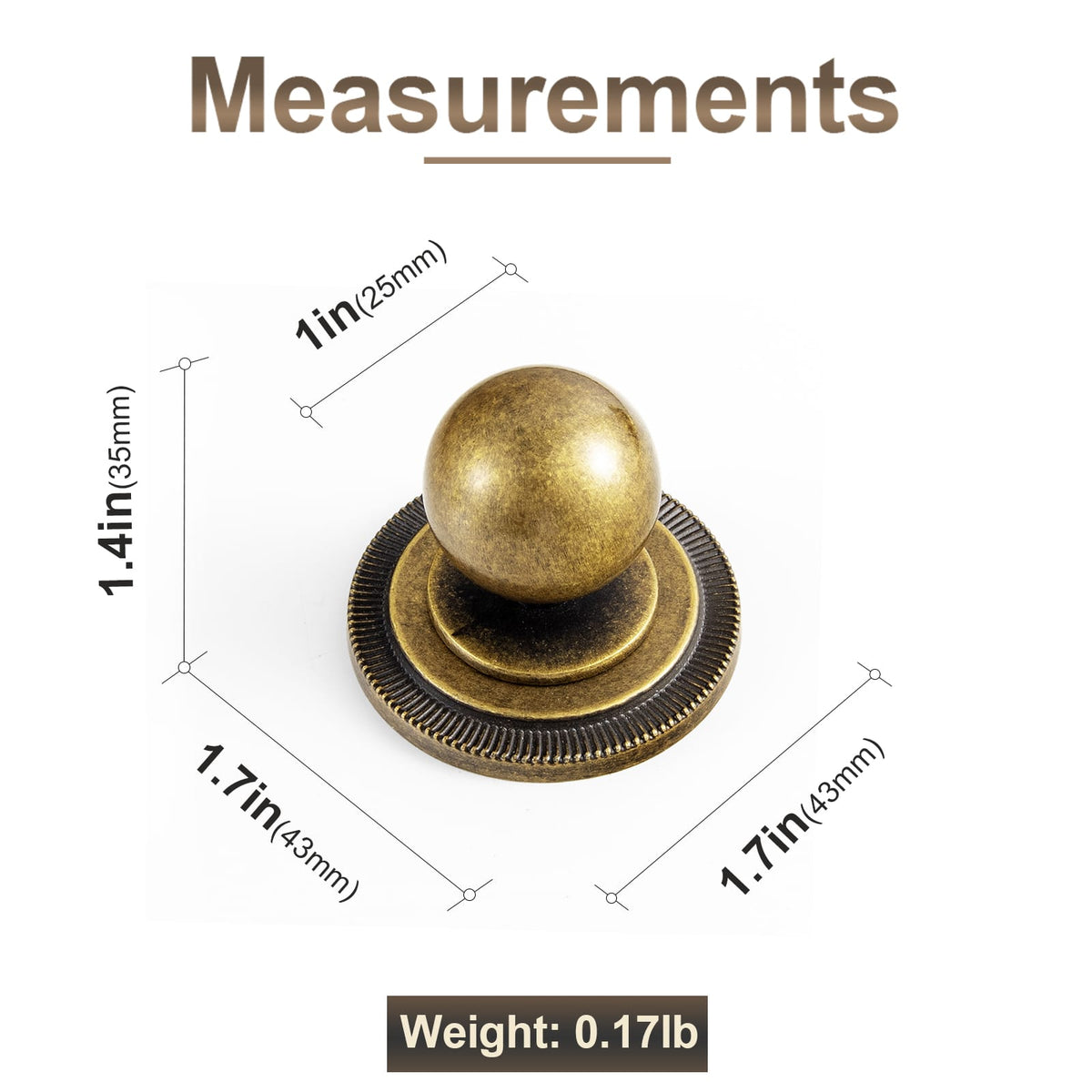 Goo-Ki Timeless Drawer Pulls Classic Vintage Furniture Handle Elegant Modern Home Decor