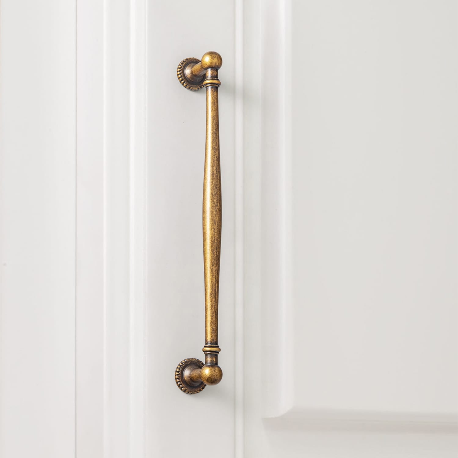 Goo-Ki Traditional Zinc Alloy Drawer Pulls, Decorative Spindle-Shaped Bar Handles Classic Hardware for Cabinets & Vanities