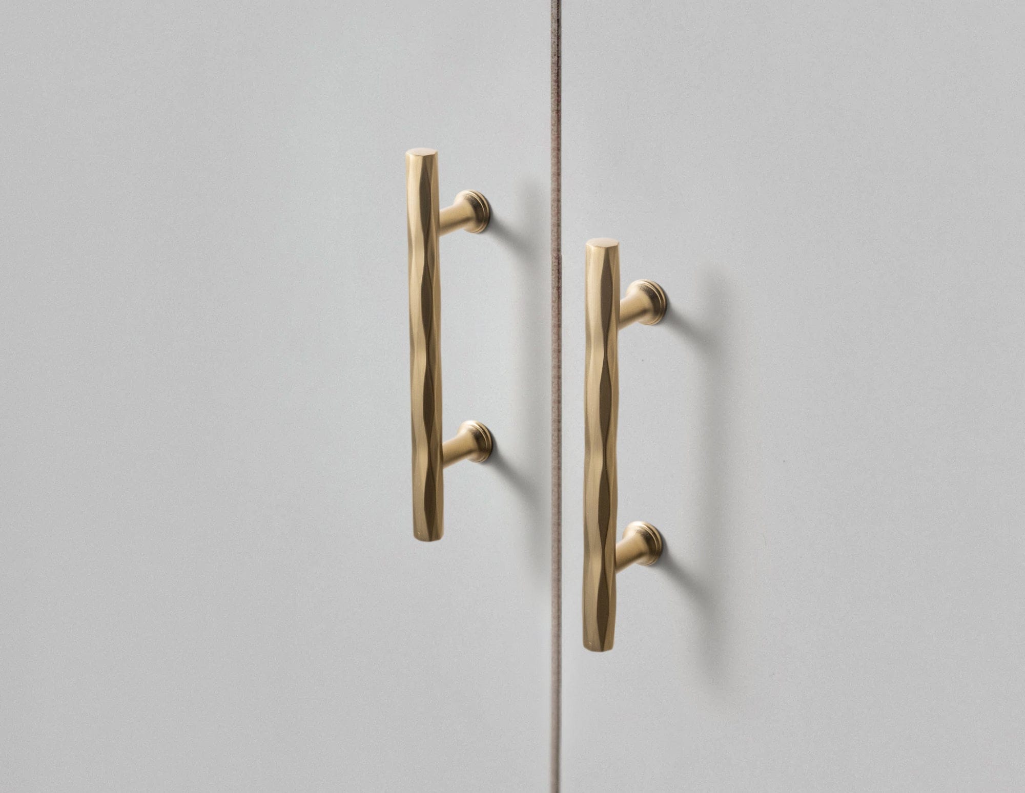 Goo-Ki Vintage Brass Zinc Alloy Twisted Texture Cabinet Pulls - Kitchen Cupboard Dresser Handles