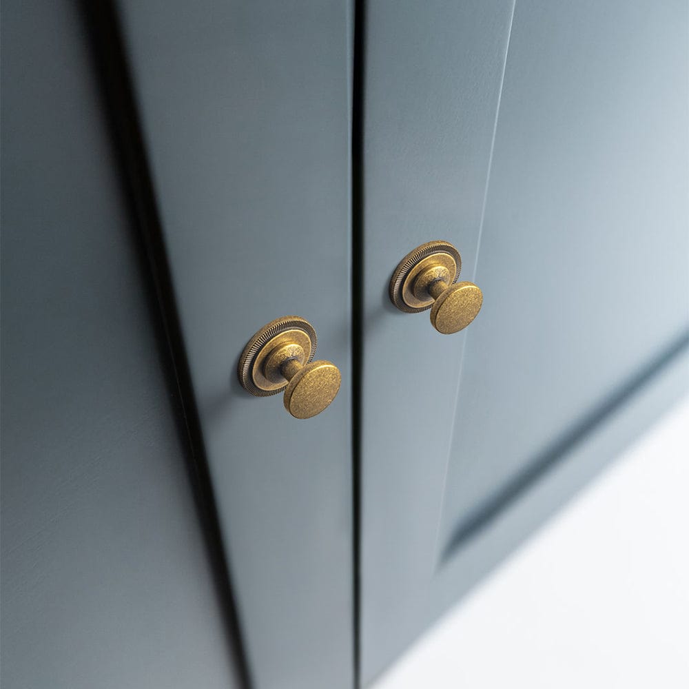 Goo-Ki Vintage Cabinet Knobs with Cylindrical Stem Minimalist Dresser Hardware