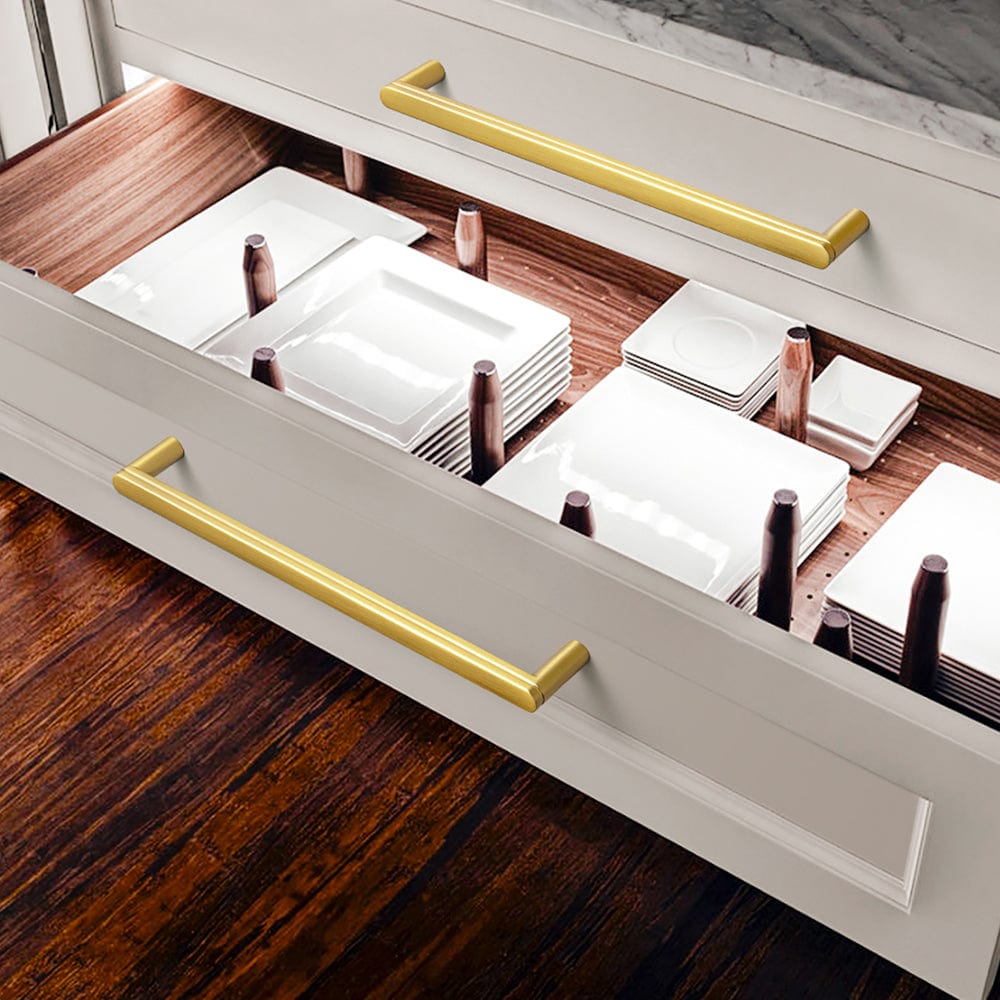 Goo-Ki Vintage Carved Cabinet Pulls Antique Brass Kitchen Hardware