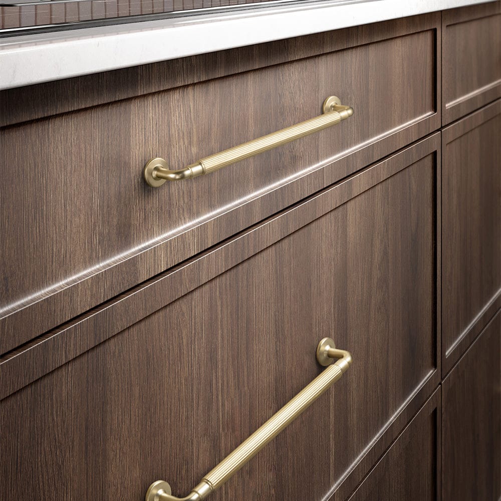 Goo-Ki Vintage Textured Zinc Alloy Cabinet Pulls - Stylish Hardware for Kitchen Cabinets & Dresser Drawers