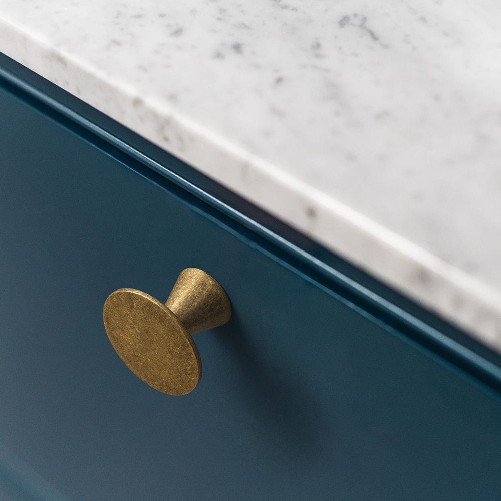 Goo-Ki Zinc Alloy Cabinet Knob Single Hole Solid Cabinet Hardware for Bedroom