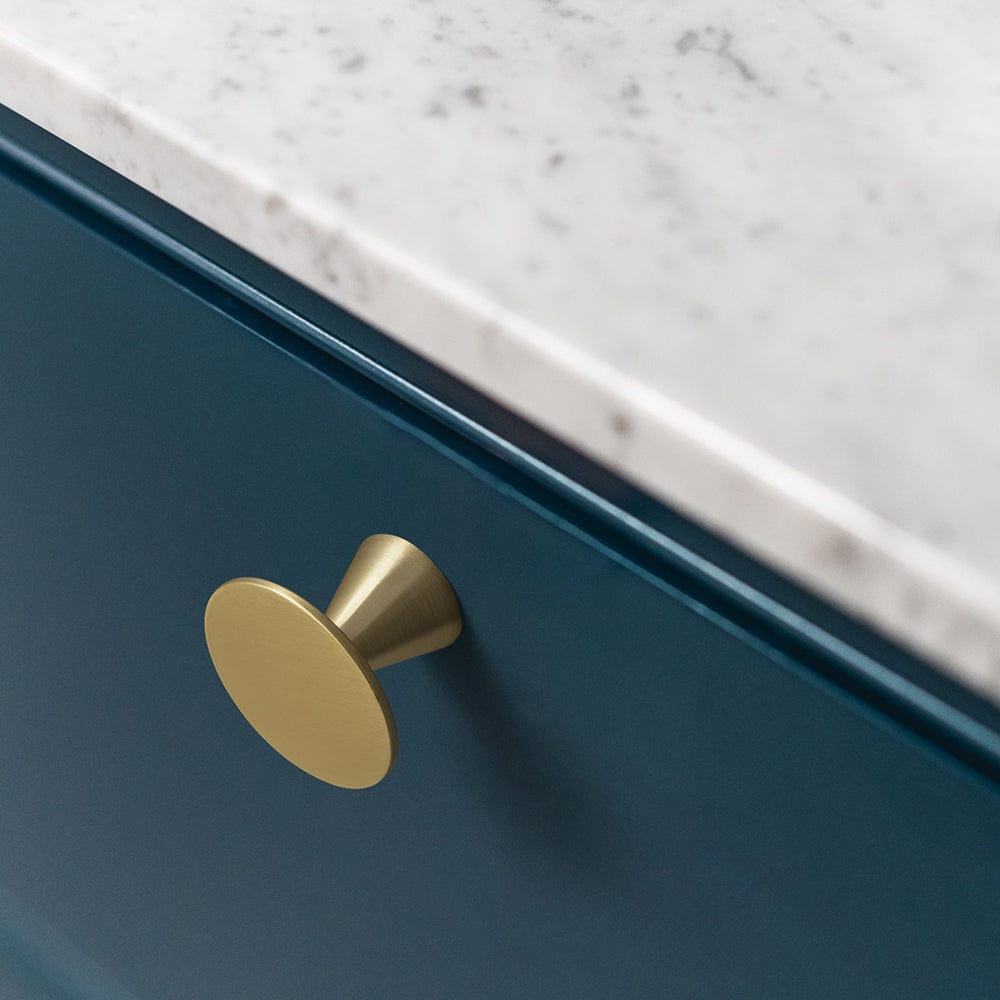 Goo-Ki Zinc Alloy Cabinet Knob Single Hole Solid Cabinet Hardware for Bedroom